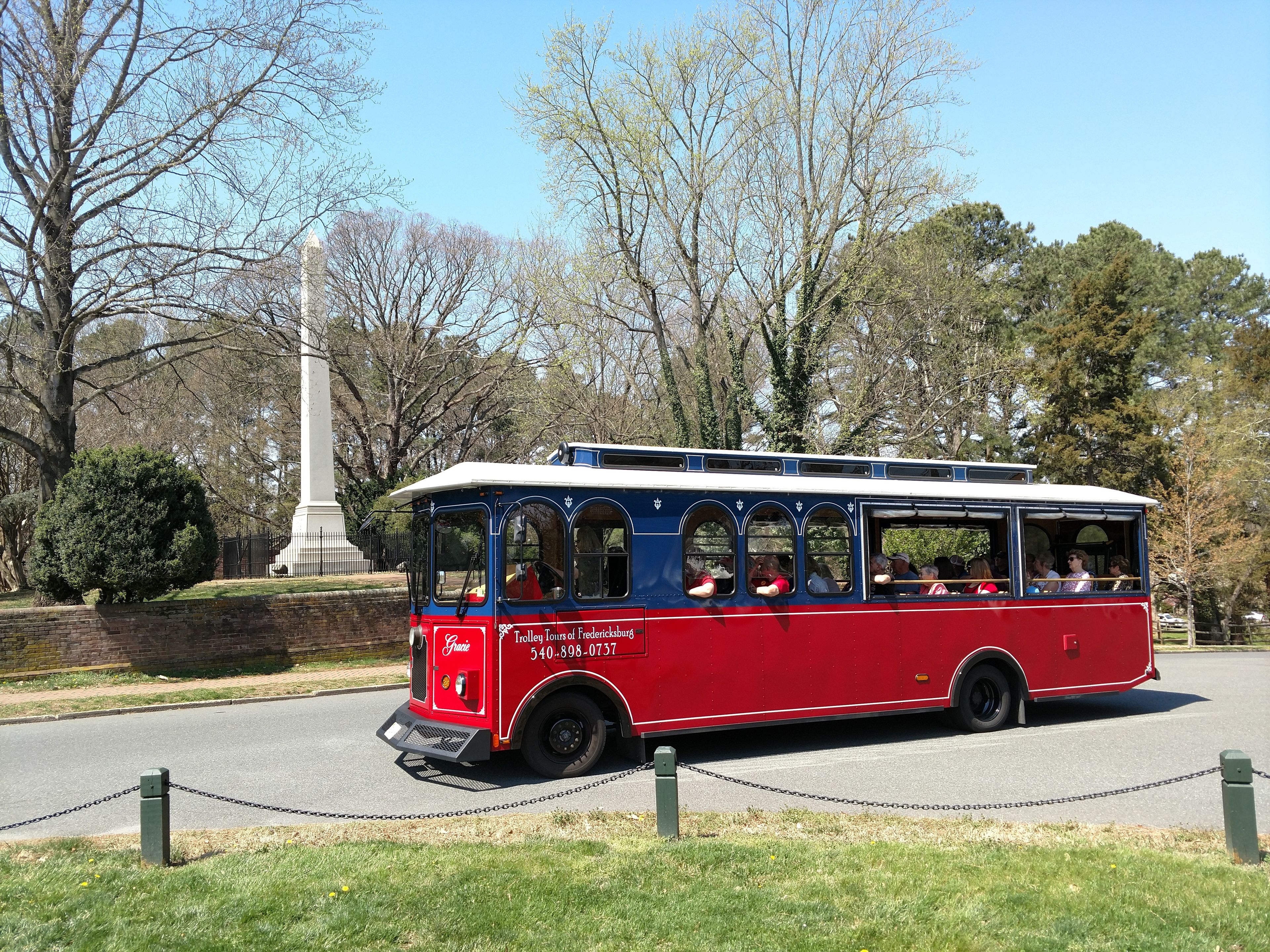 Cover photo of Fredericksburg Trolley