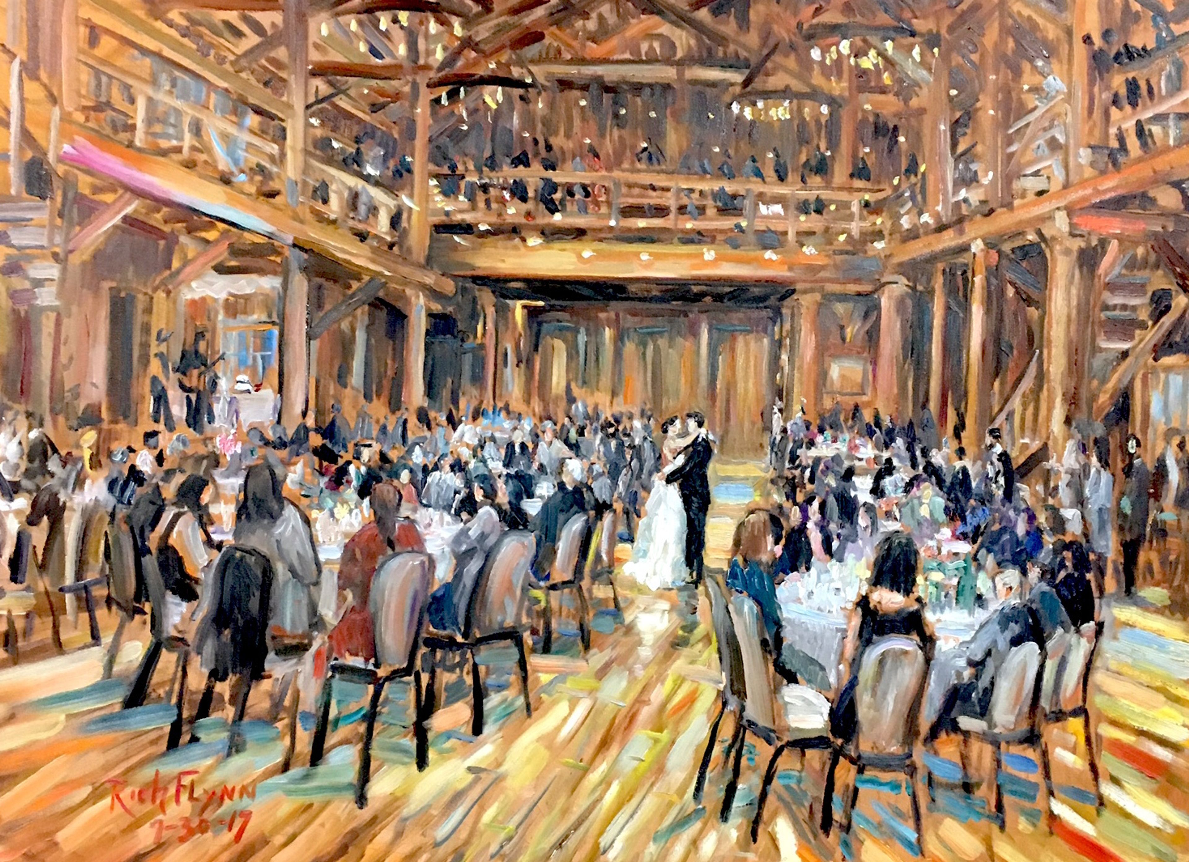 Cover photo of PAINTER OF THE MOMENT RICH FLYNN LIVE EVENT PAINTER