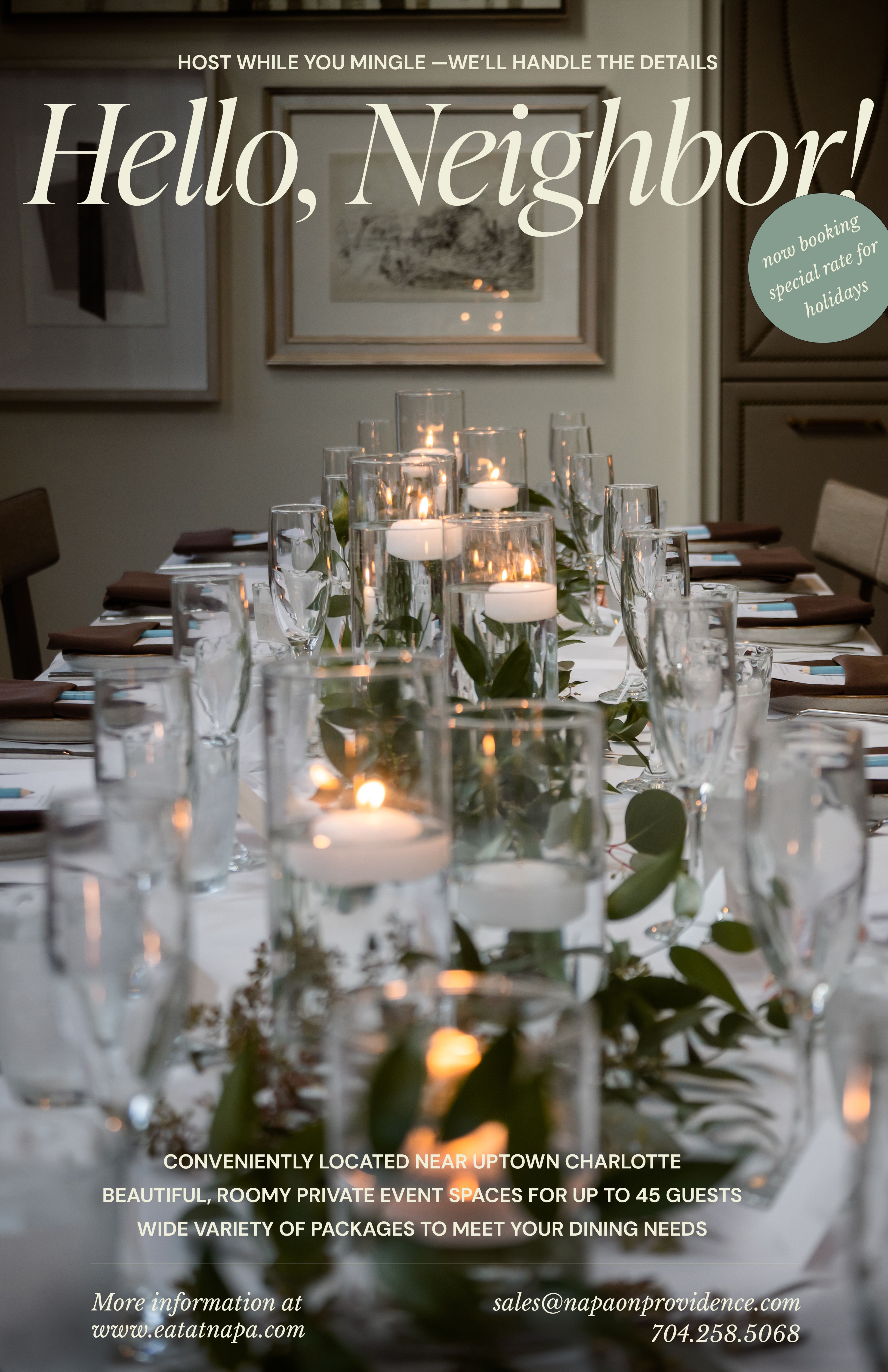 Cover photo of Napa on Providence