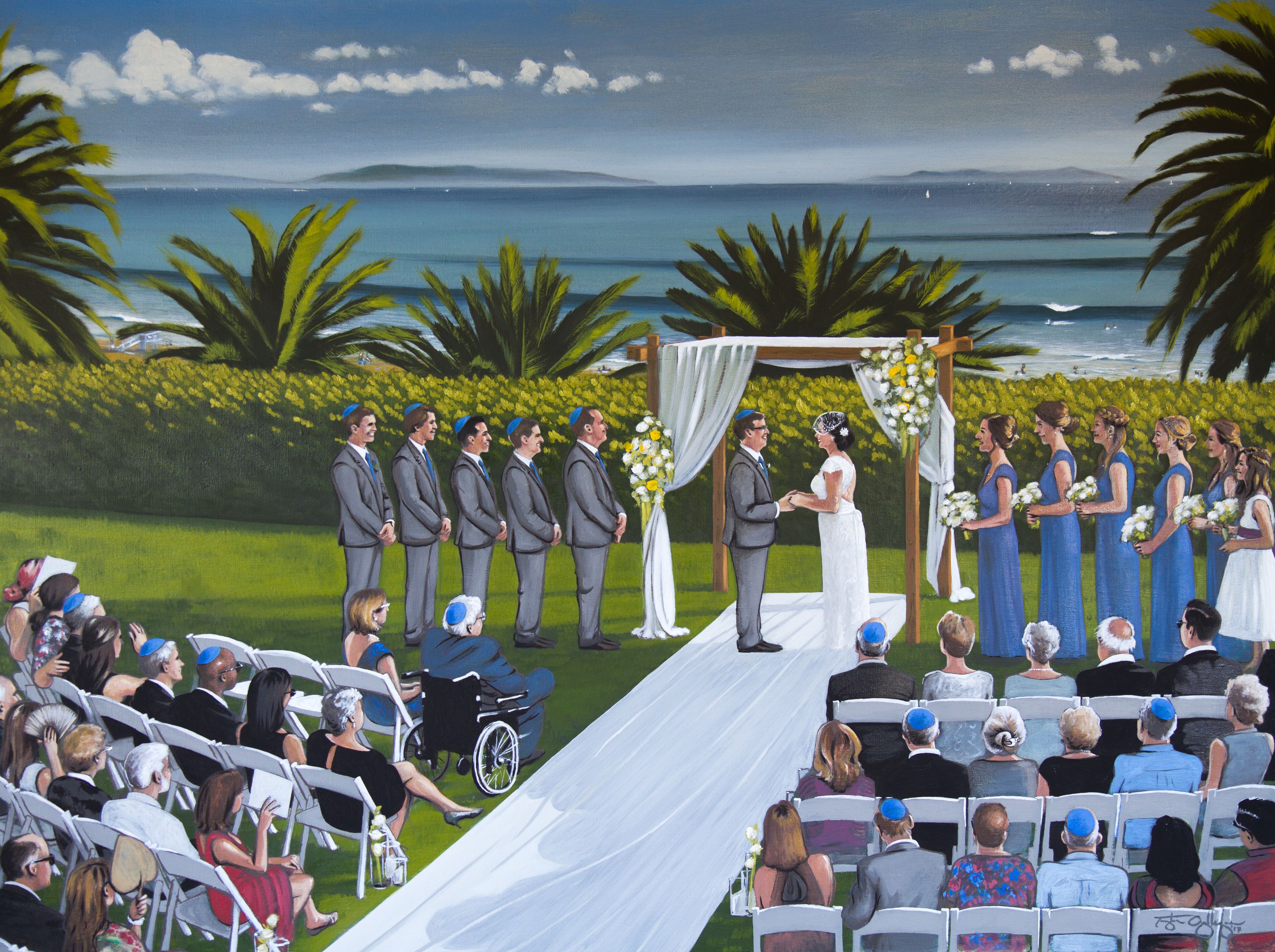 Cover photo of Live Wedding Art
