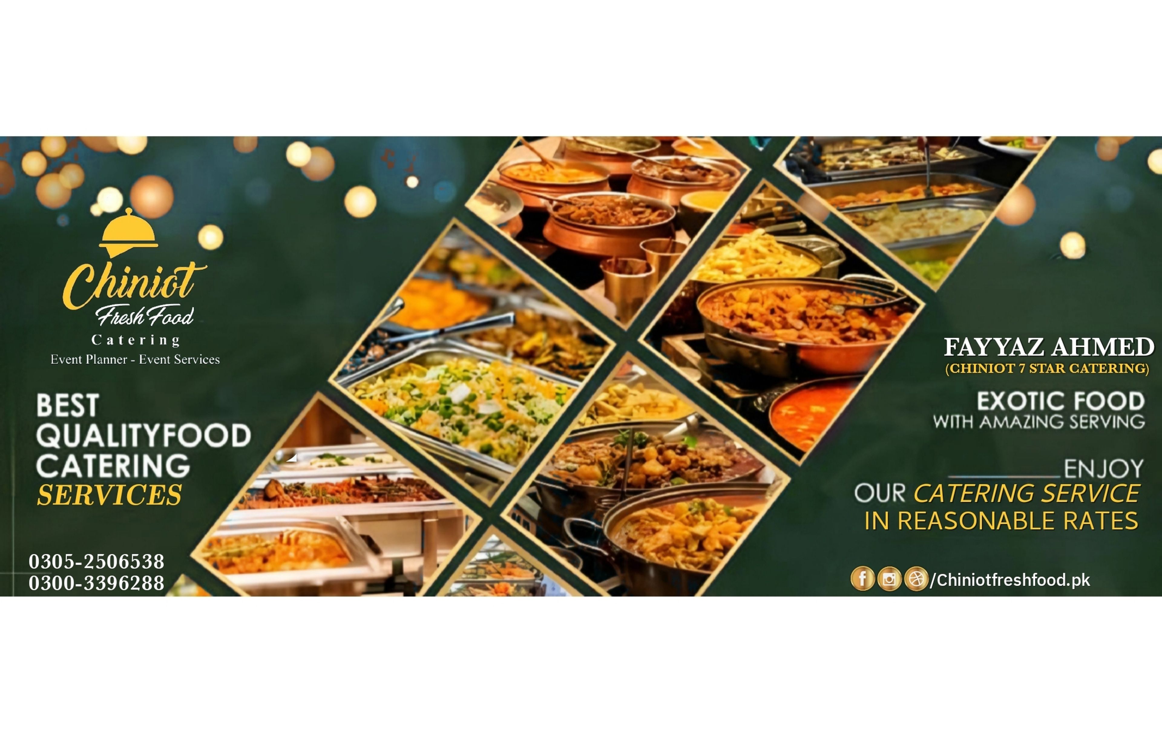 Cover photo of chiniot fresh food catering
