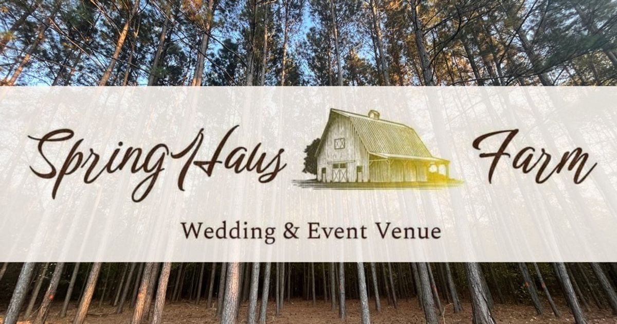 SpringHaus Farm Wedding & Event Venue | Comer Venue | PartySlate