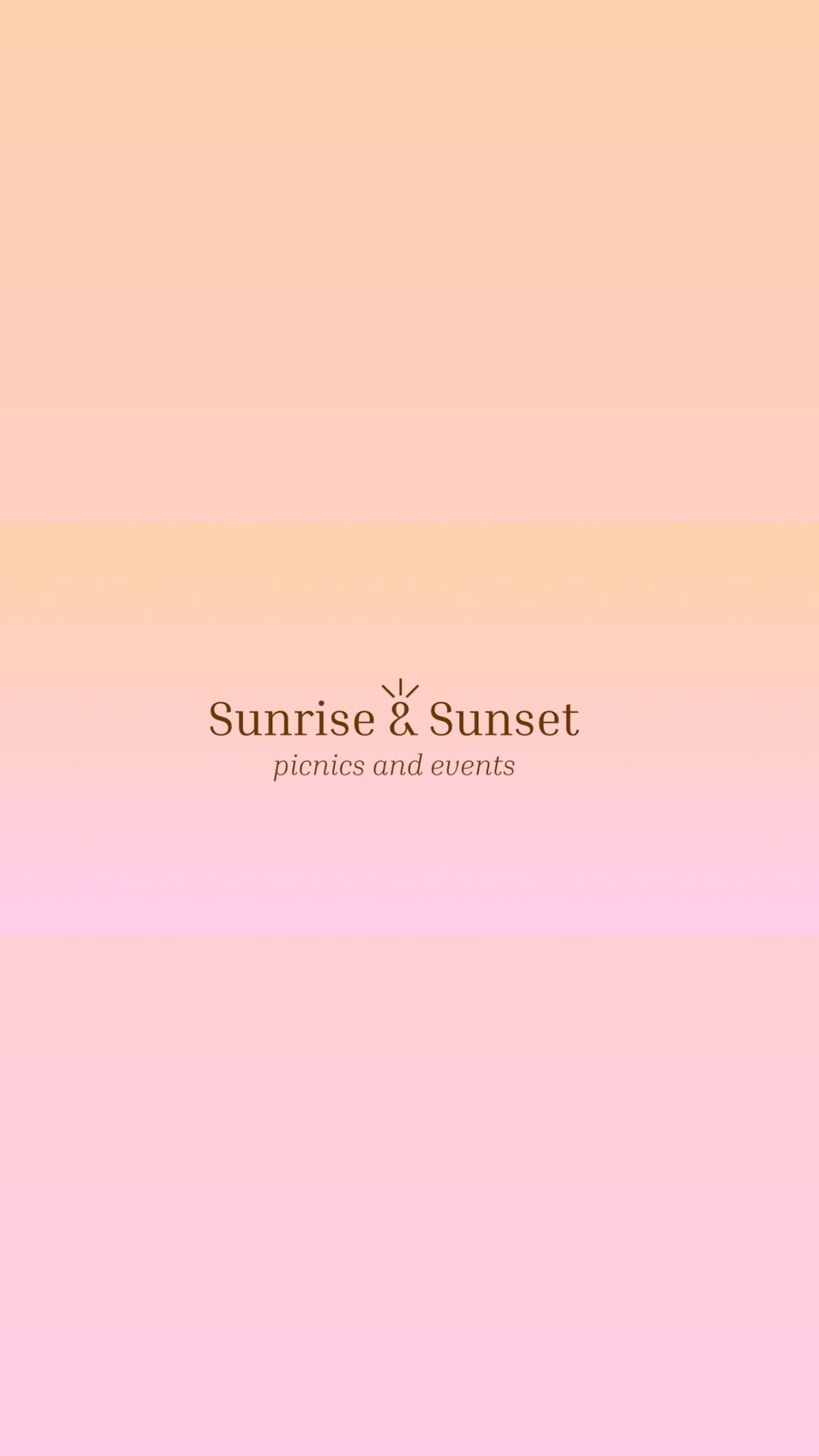 Cover photo of sunrise and sunset events