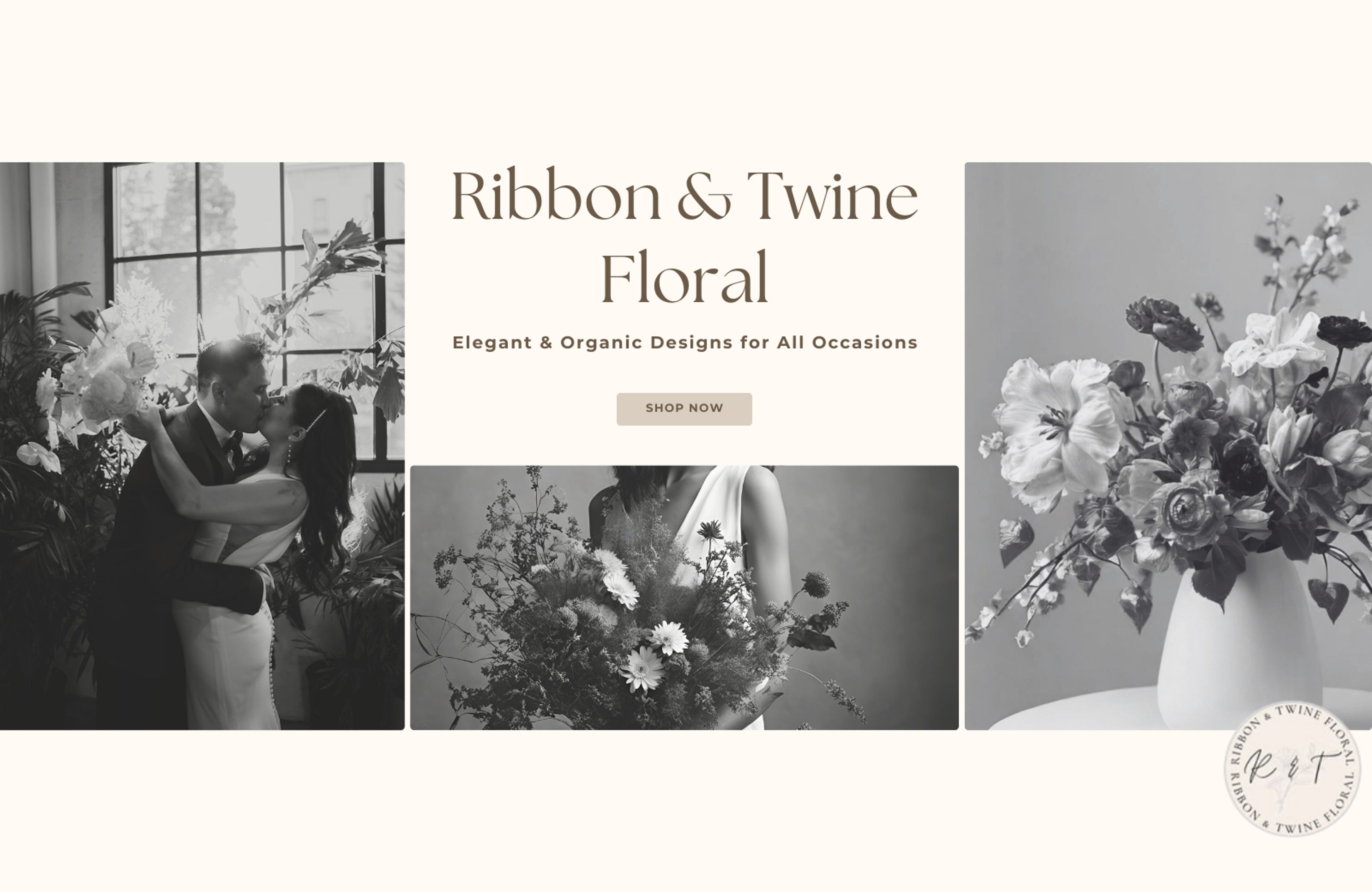 Cover photo of Ribbon and Twine Floral