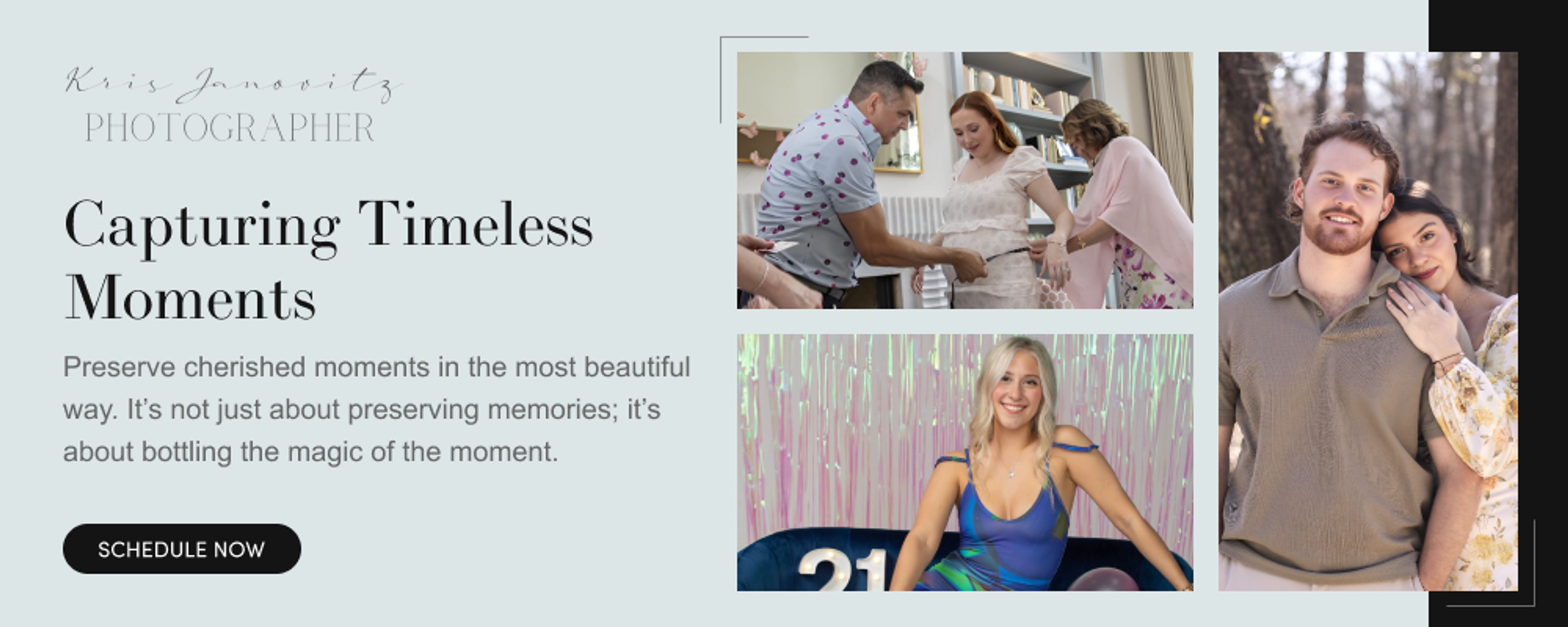 Cover photo of Kris Janovitz Photographer