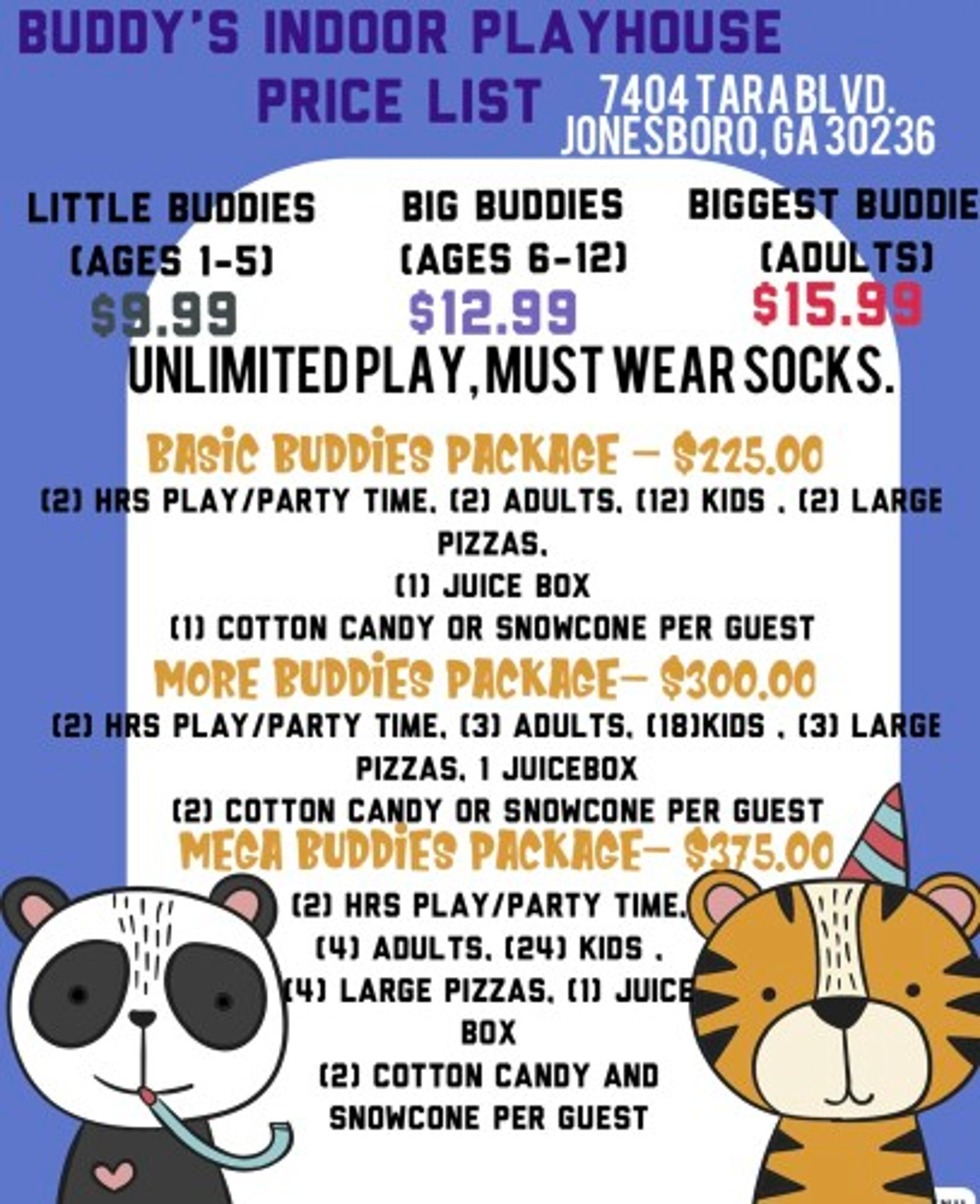 Cover photo of Buddys Playhouse