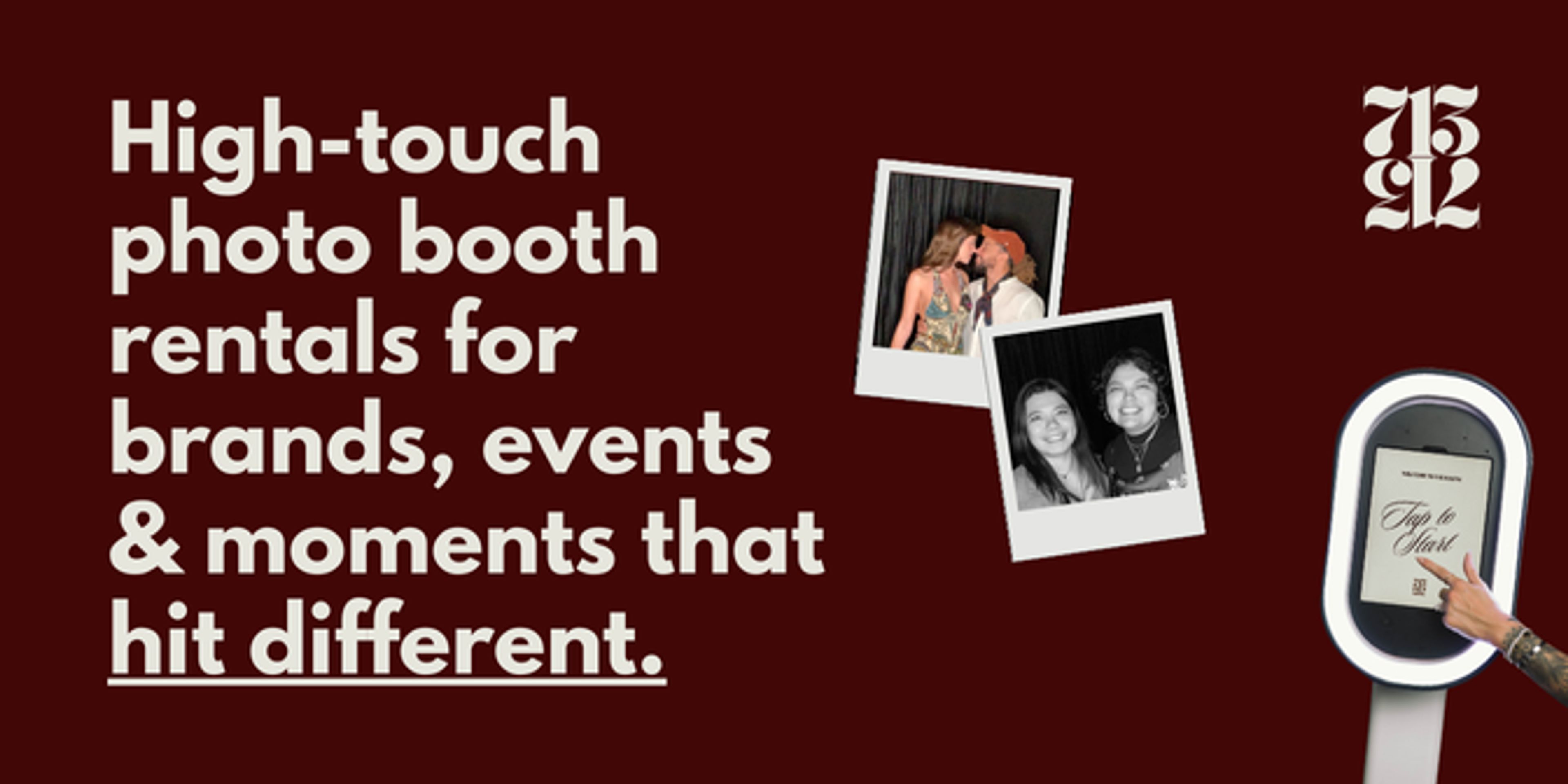 Cover photo of 713 Photo Booth