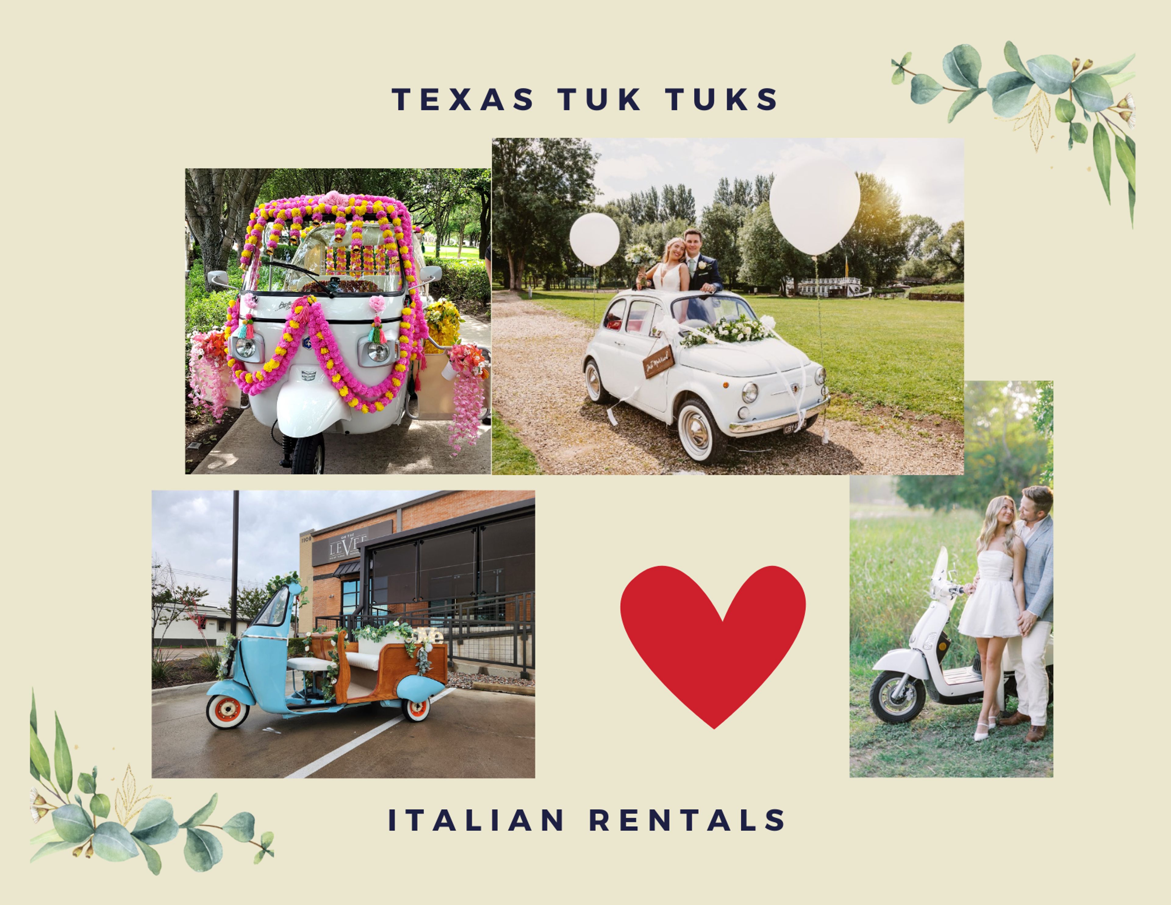 Cover photo of Texas Tuk Tuks