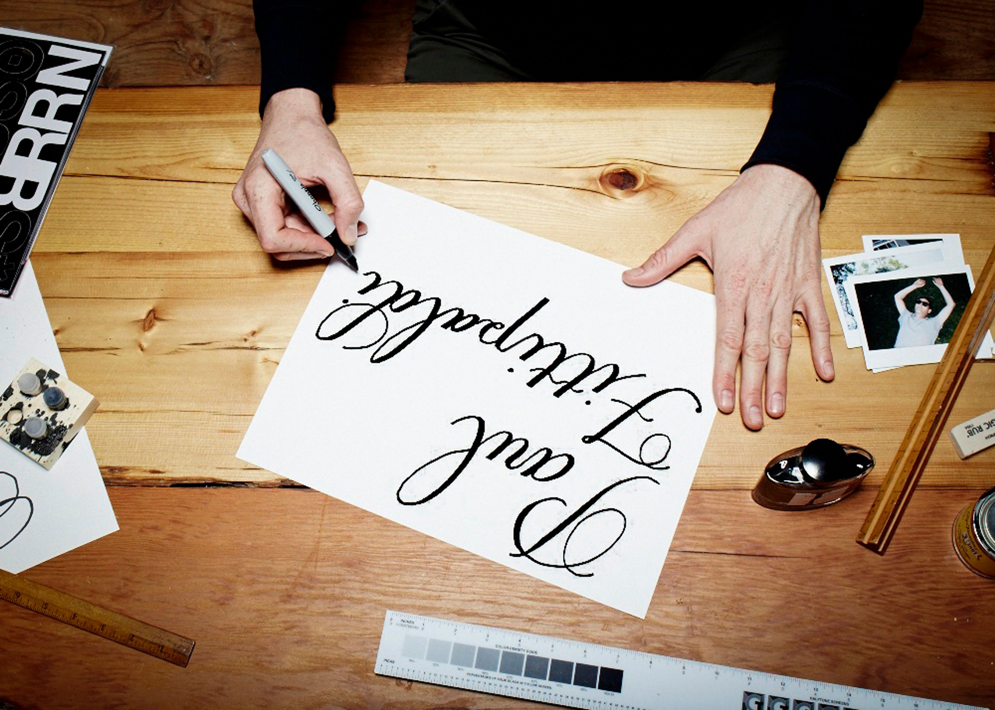 Cover photo of Paul Fittipaldi Calligraphy