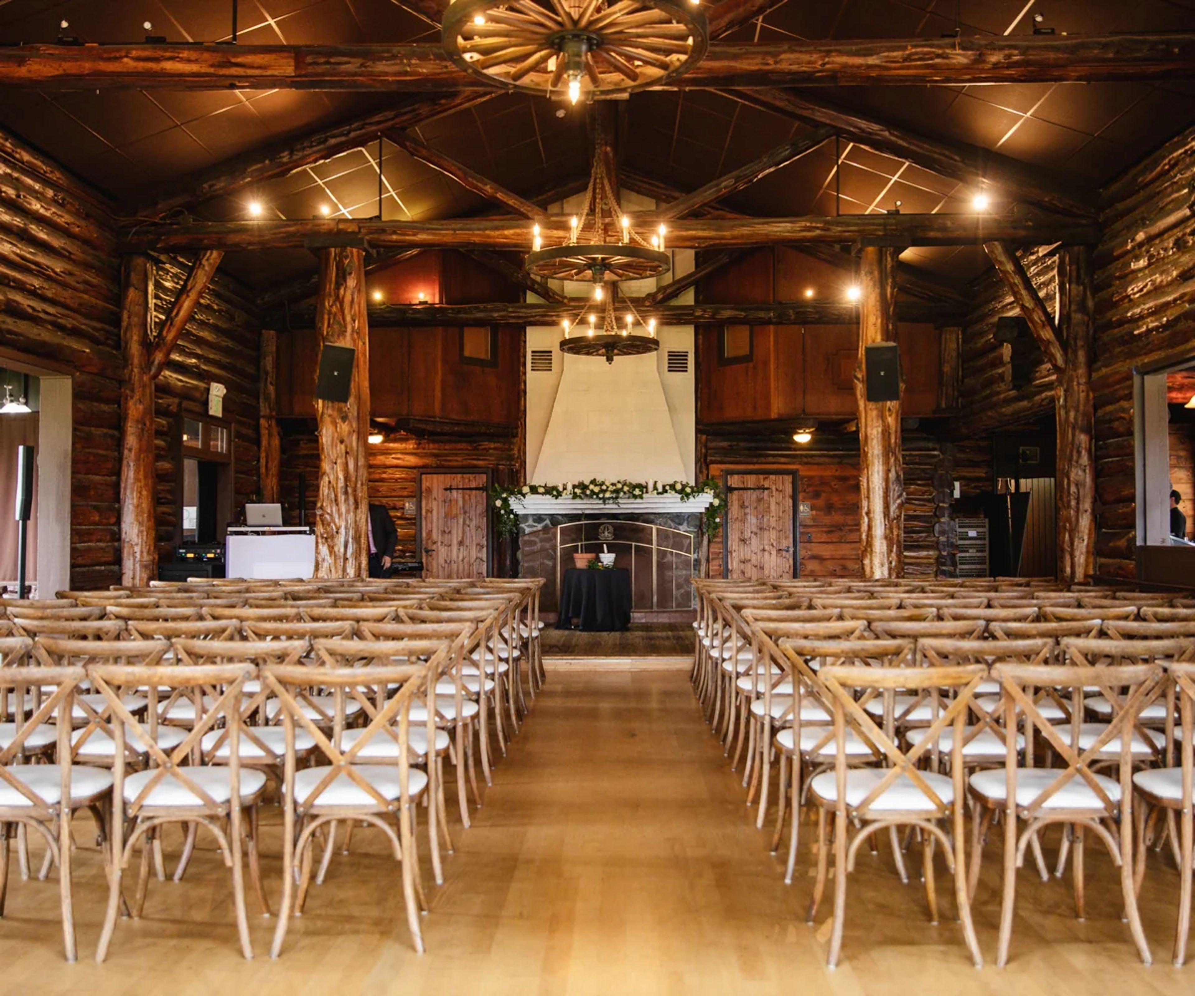 Cover photo of Log Cabin at the Presidio by Wedgewood Weddings