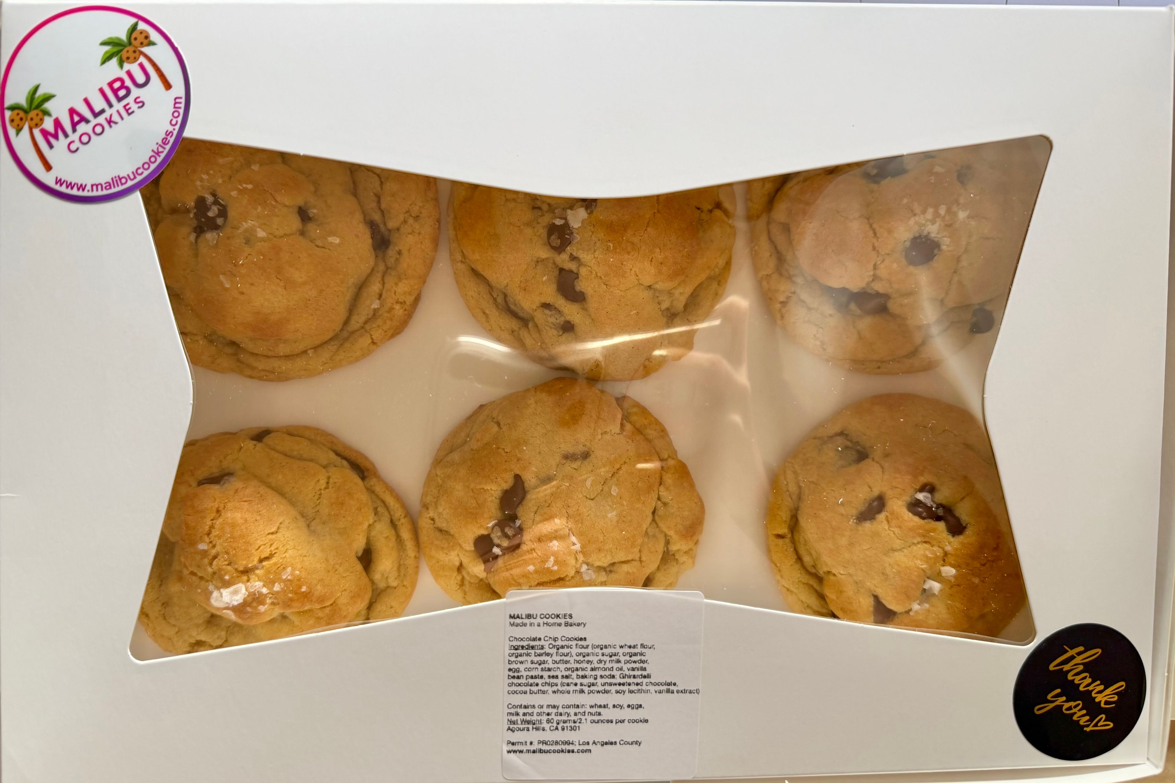 Cover photo of Malibu Cookies