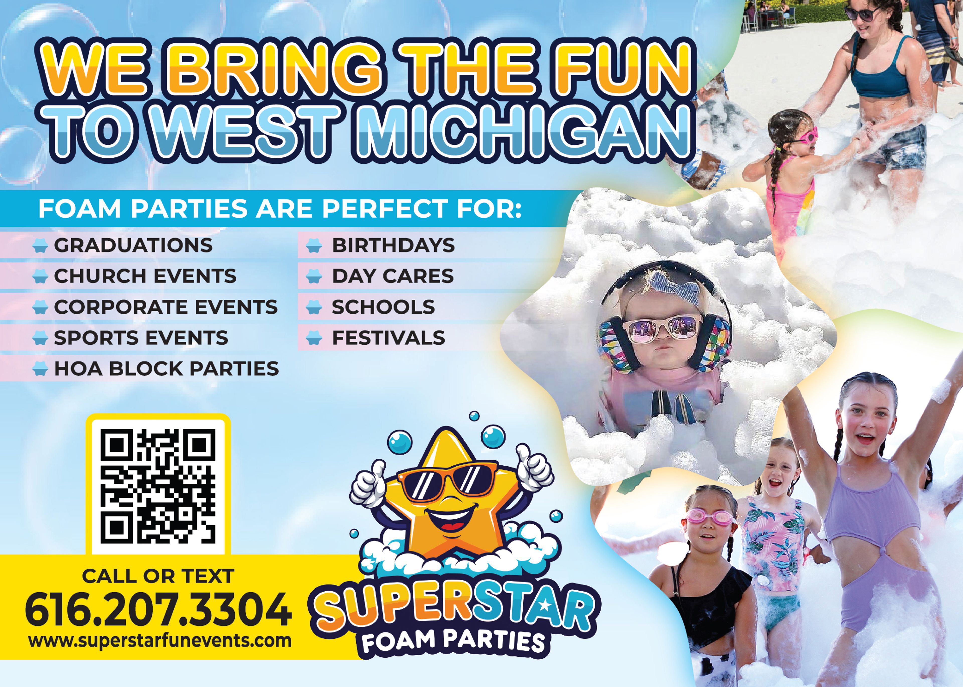 Cover photo of Superstar Foam Parties