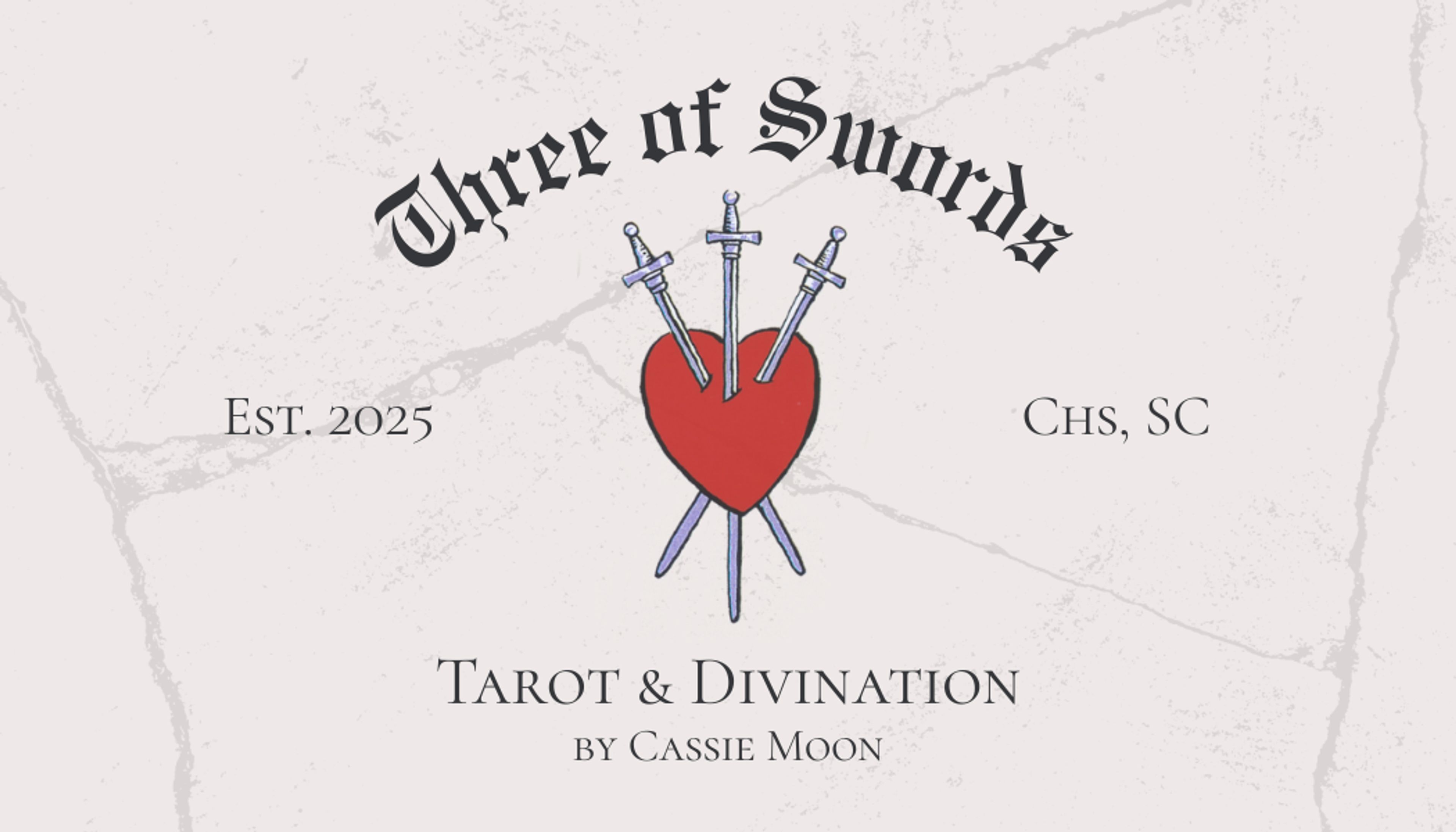 Cover photo of Three of Swords Tarot & Divination