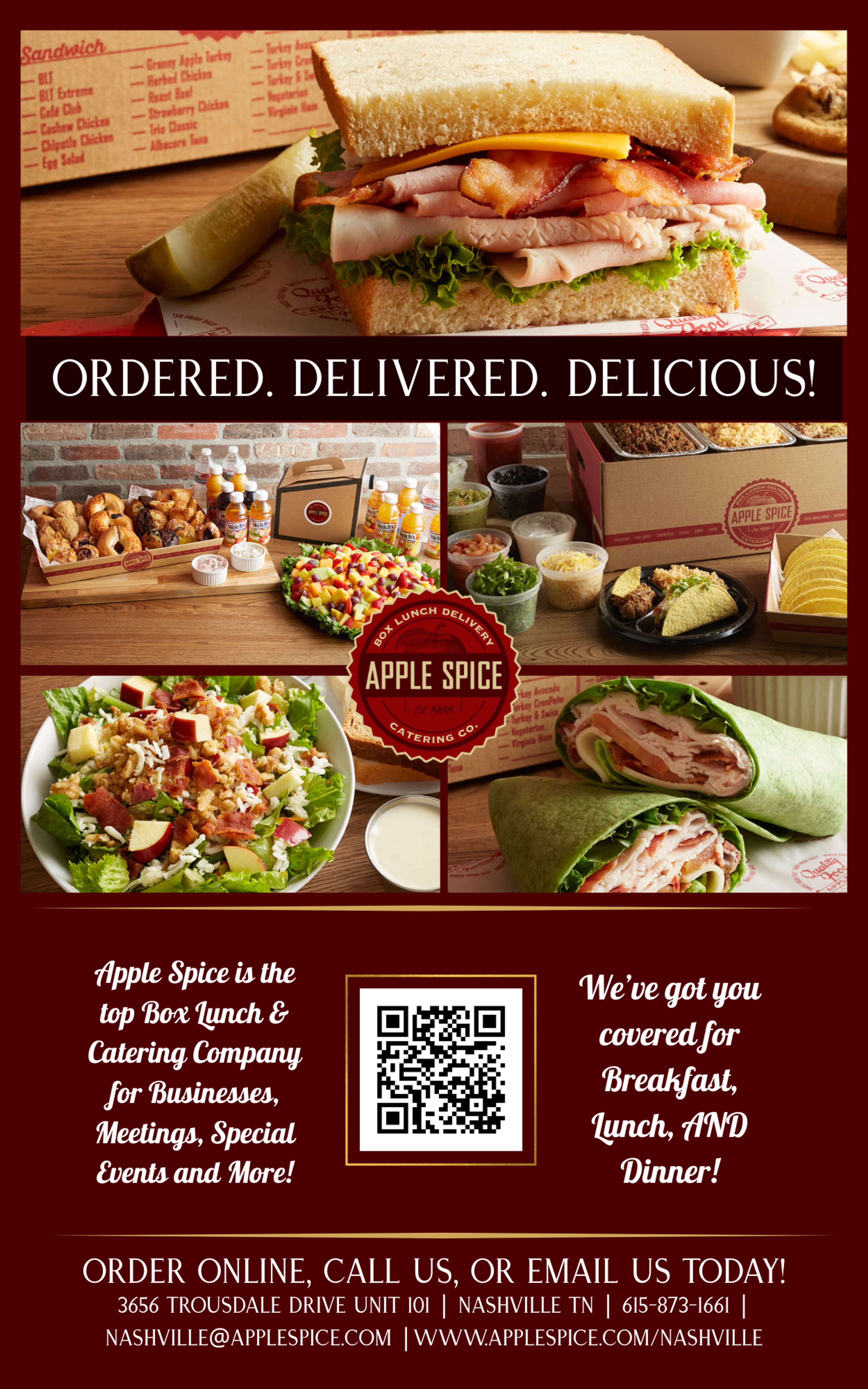 Cover photo of Apple Spice Catering Company