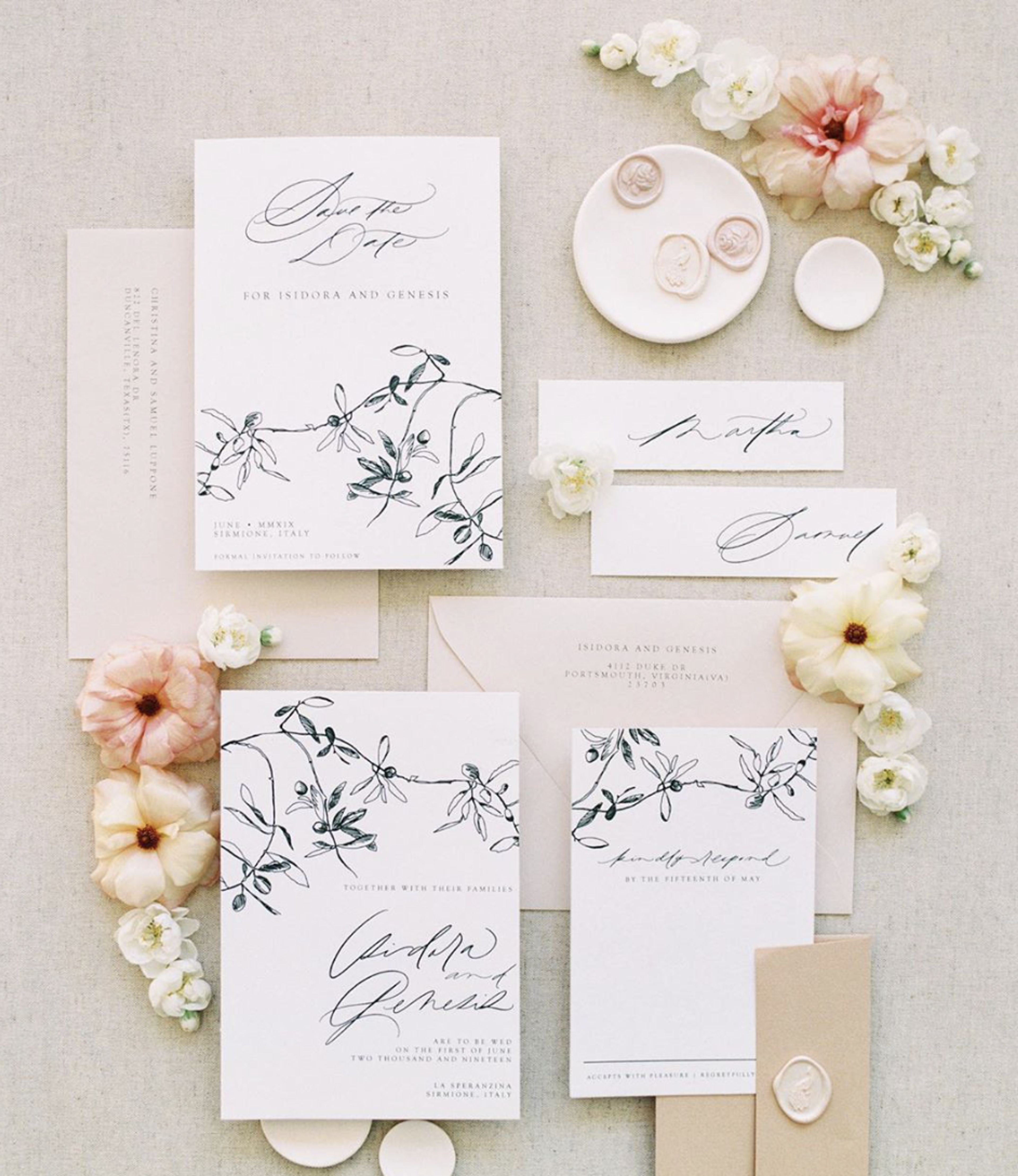 Cover photo of Olive Saint Lily | Haus of Fine Paper & Calligraphy