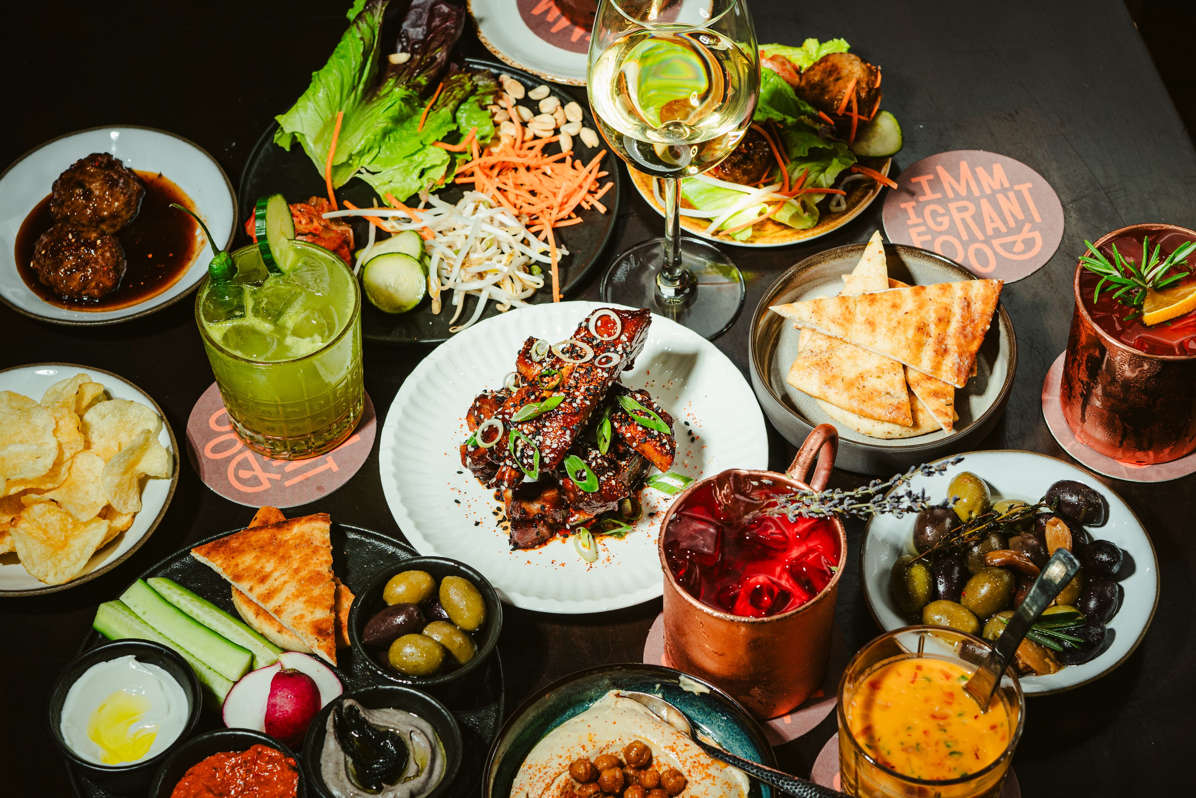 Cover photo of Immigrant Food