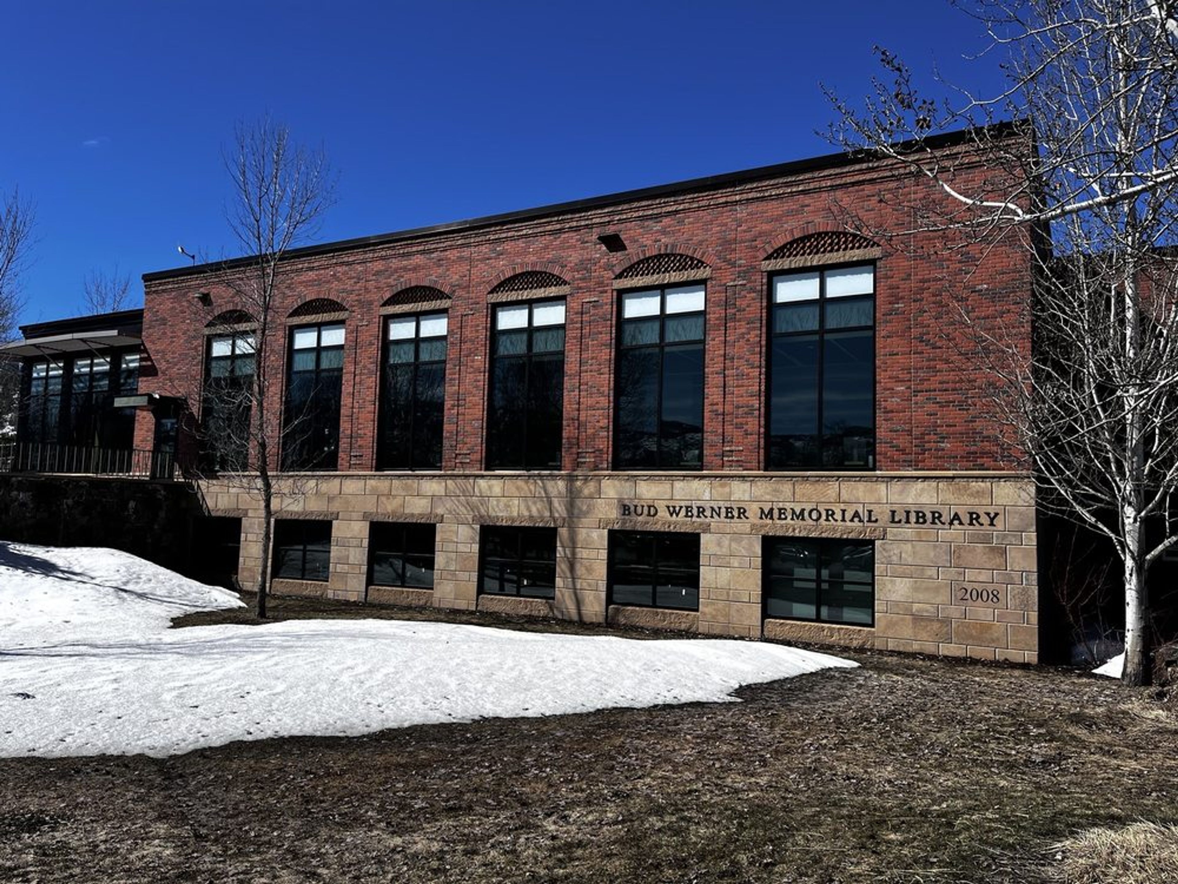 Cover photo of Bud Werner Memorial Library