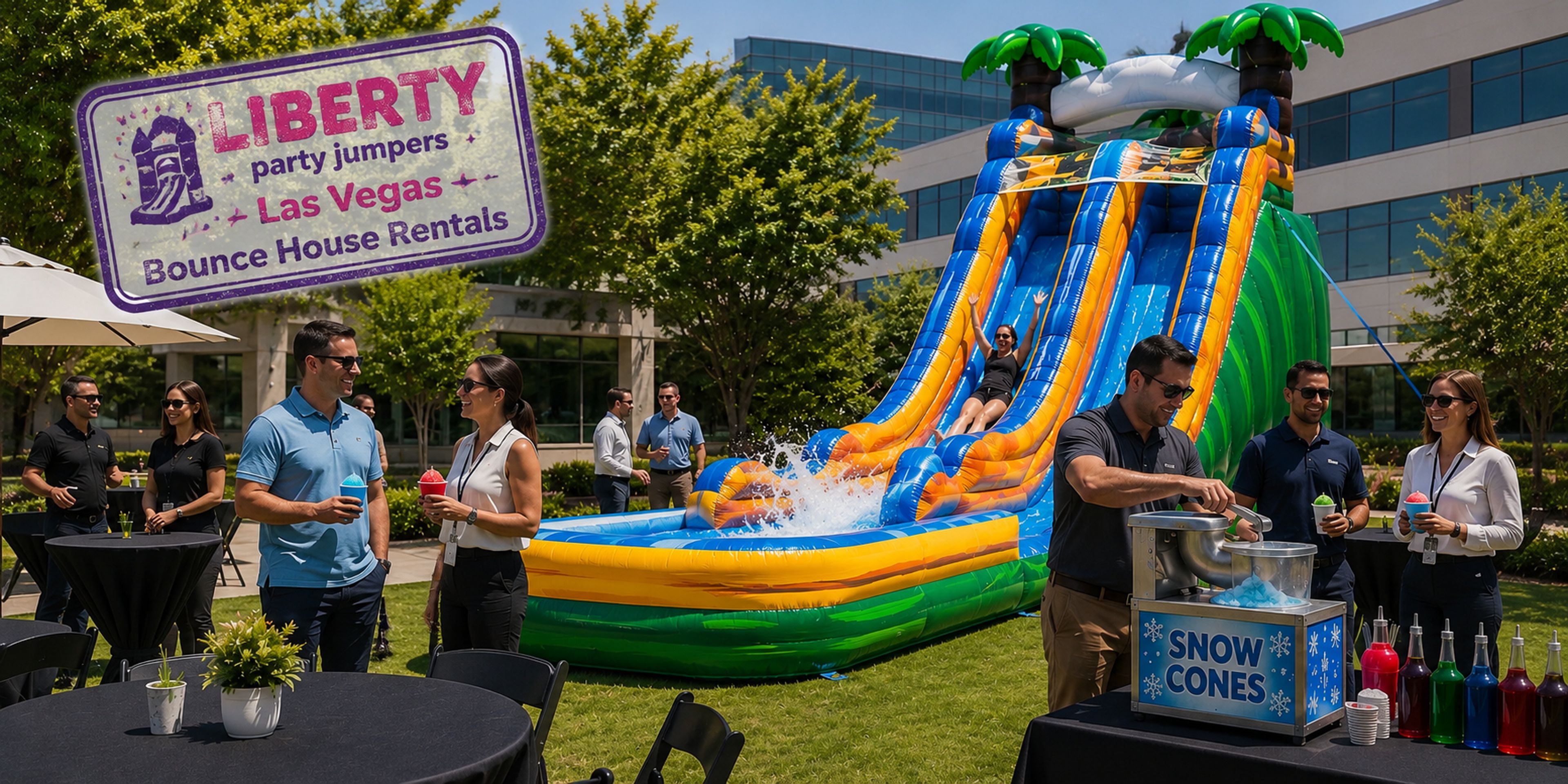 Cover photo of liberty party jumpers bounce house rentals