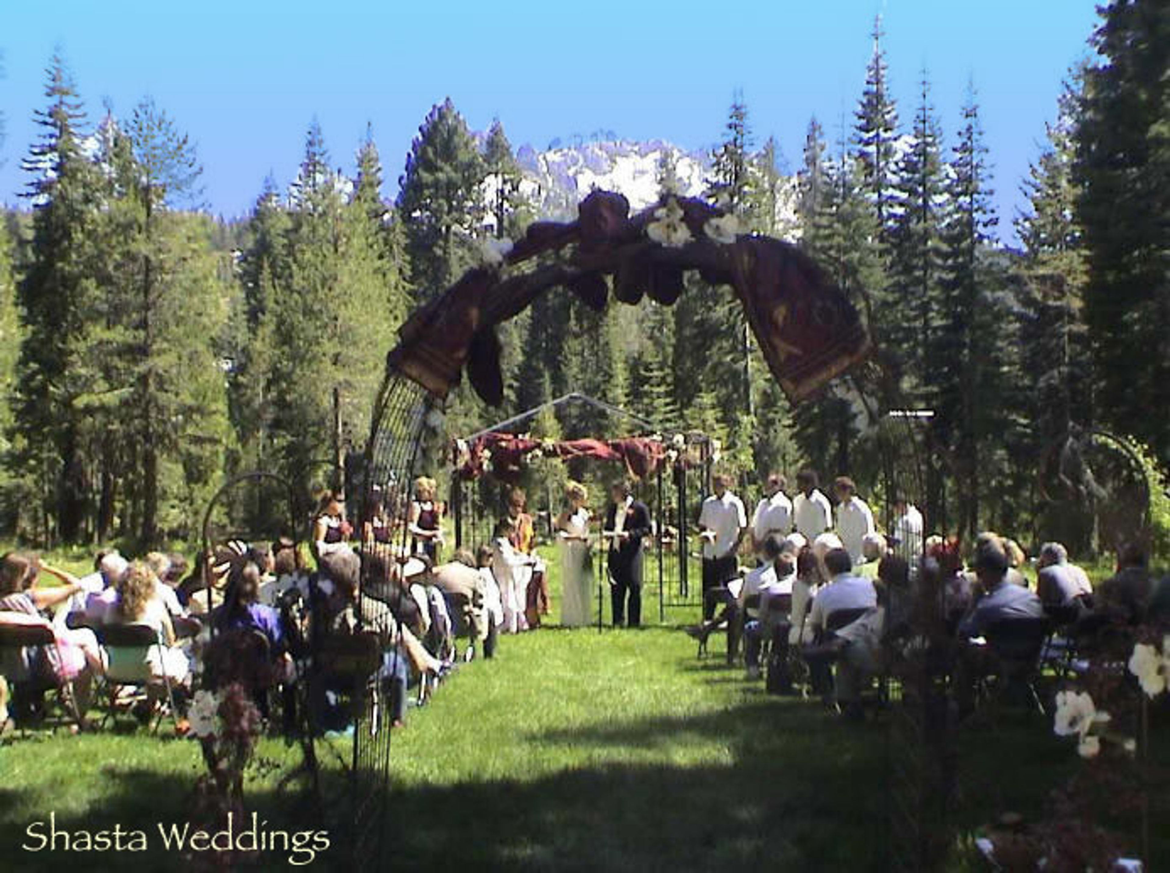 Featured photo from Shasta Wedding