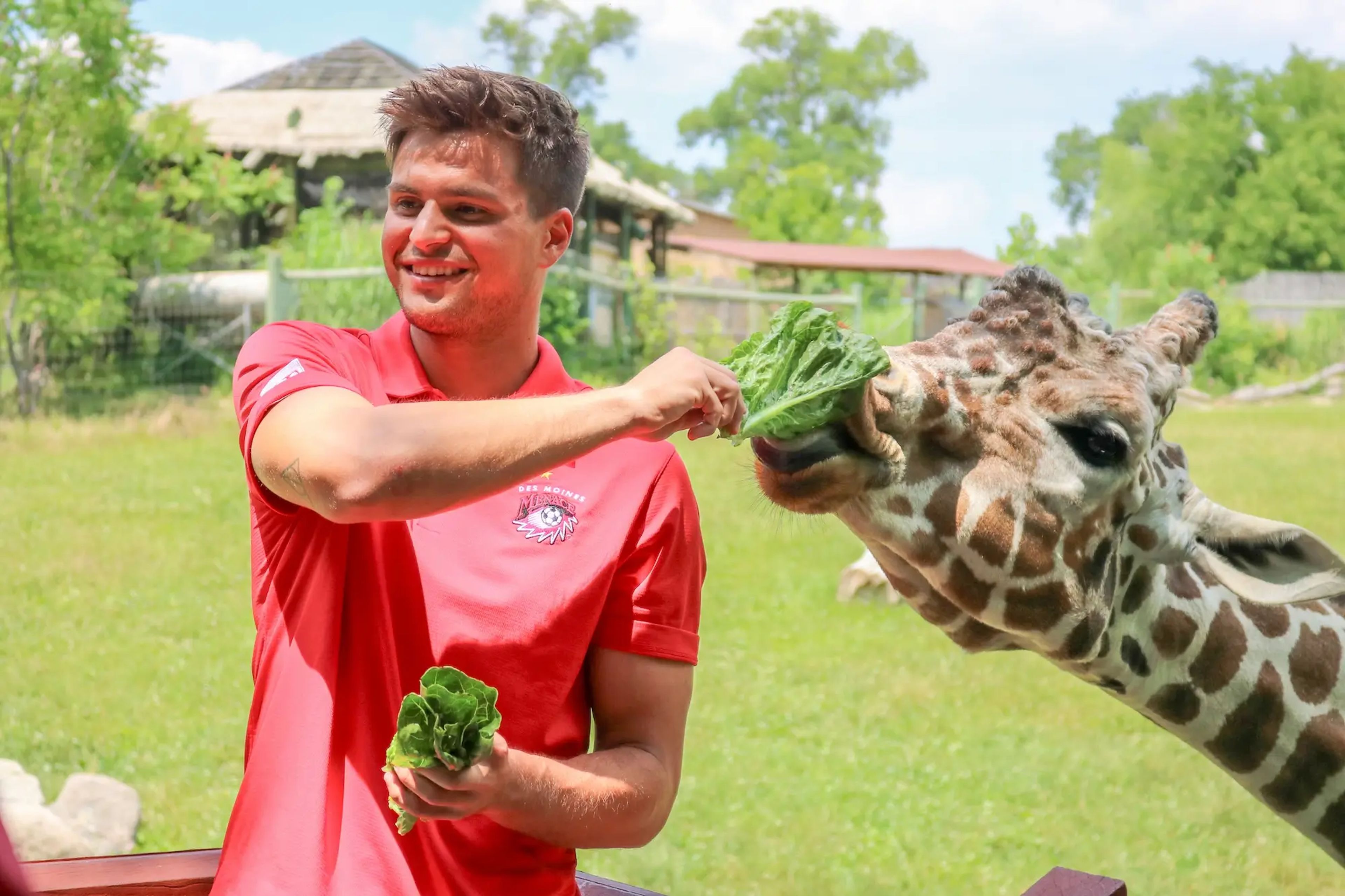Featured photo from Blank Park Zoo