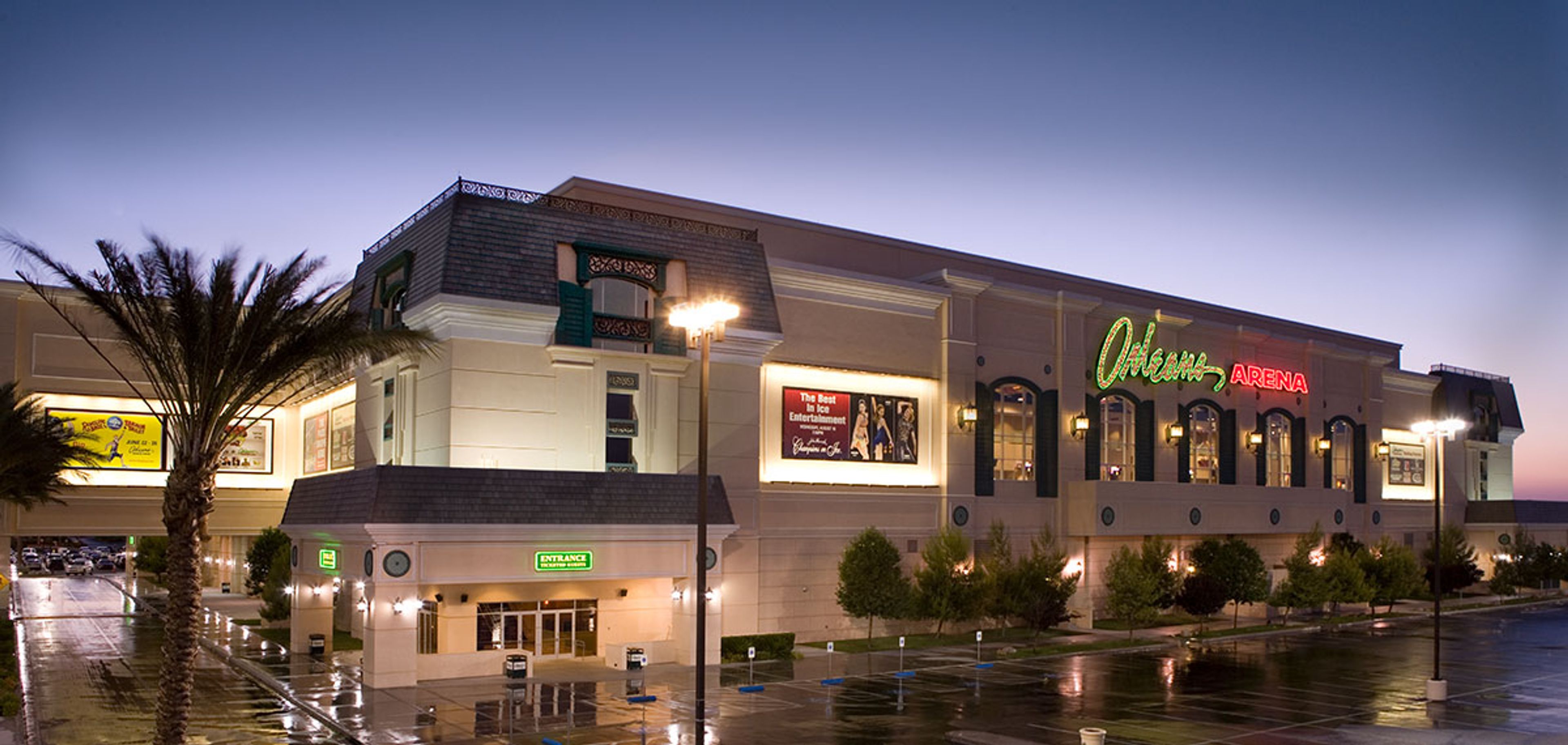 Featured photo from Orleans Arena
