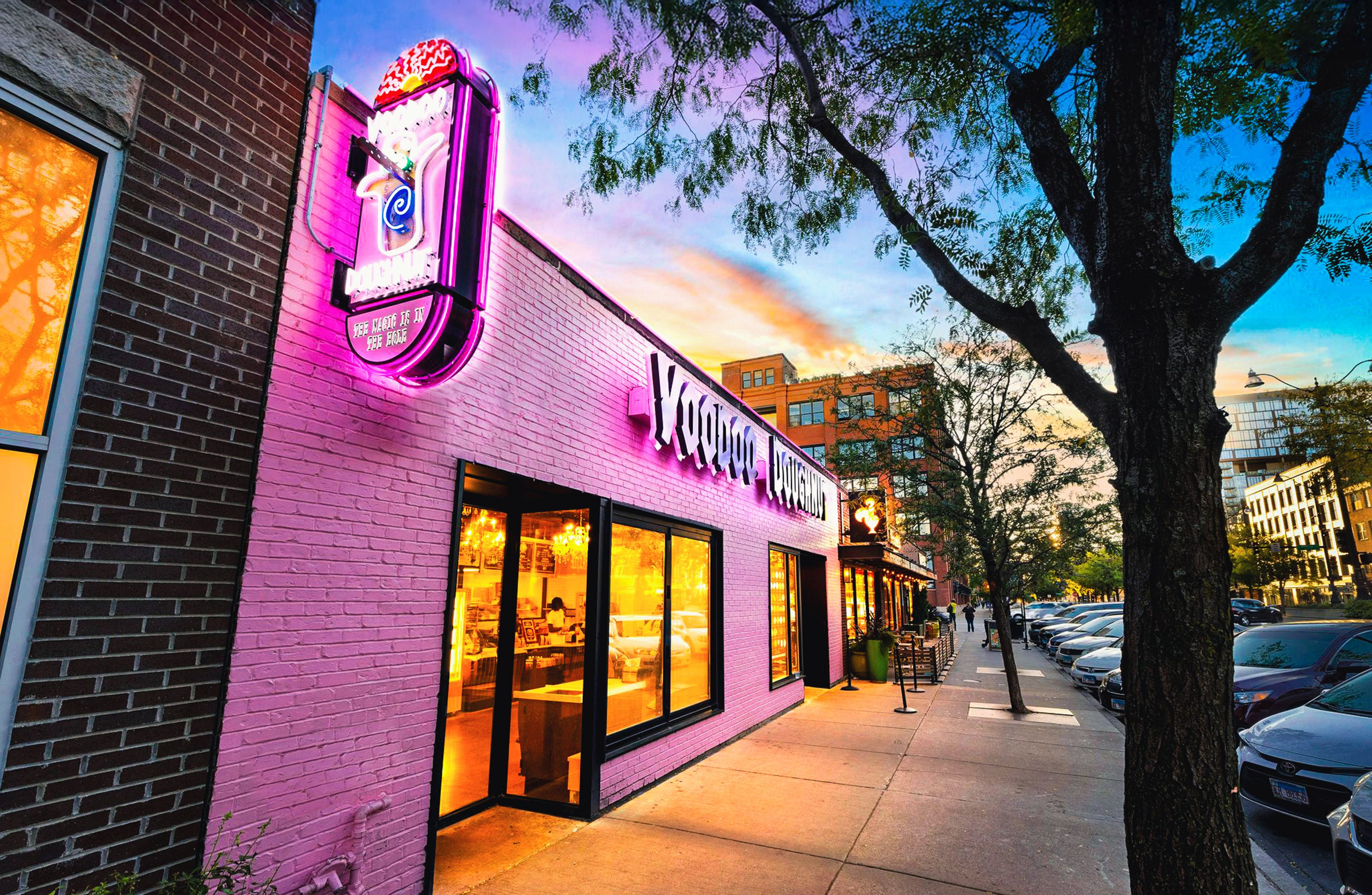 Featured photo from Voodoo Doughnut