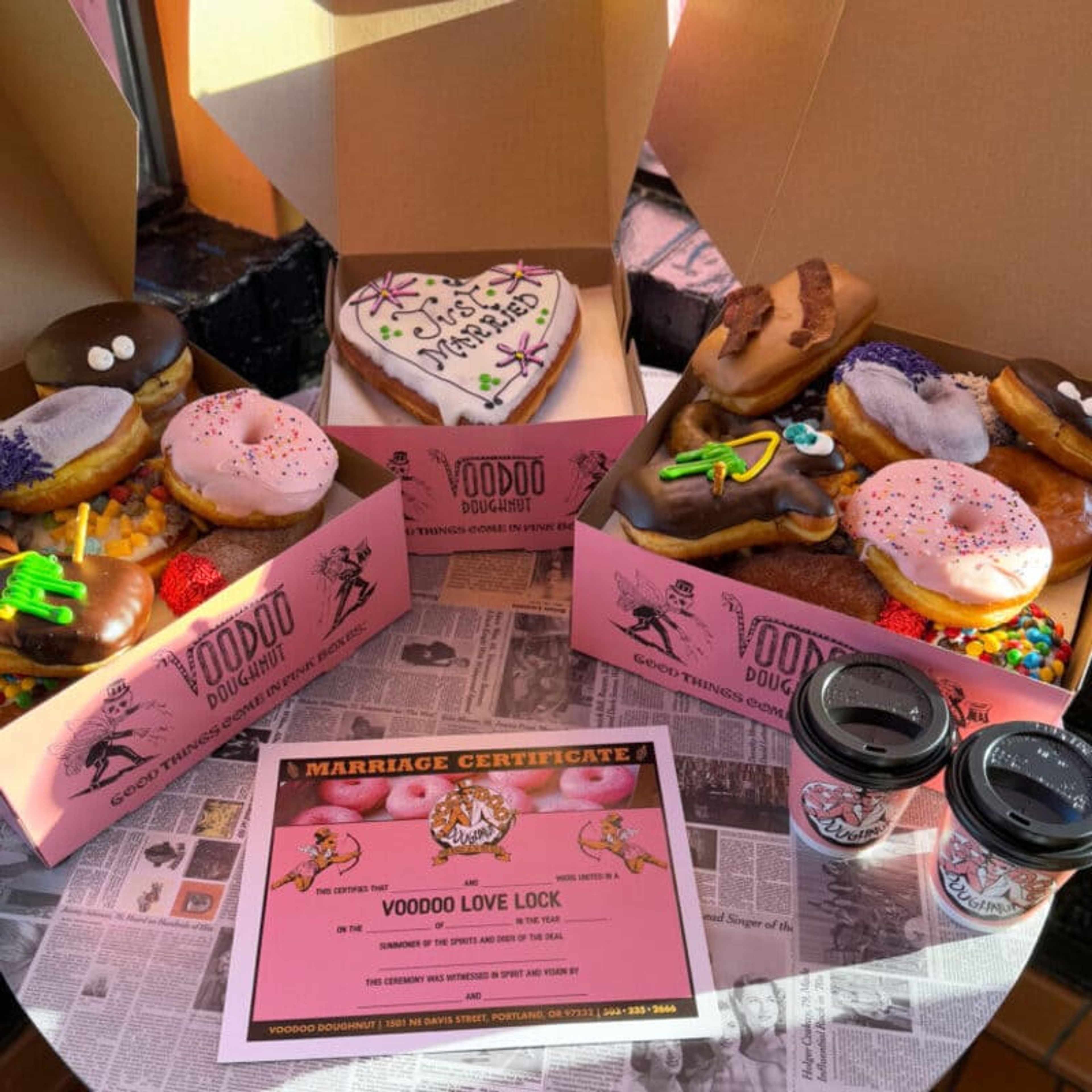 Featured photo from Voodoo Doughnut Tres
