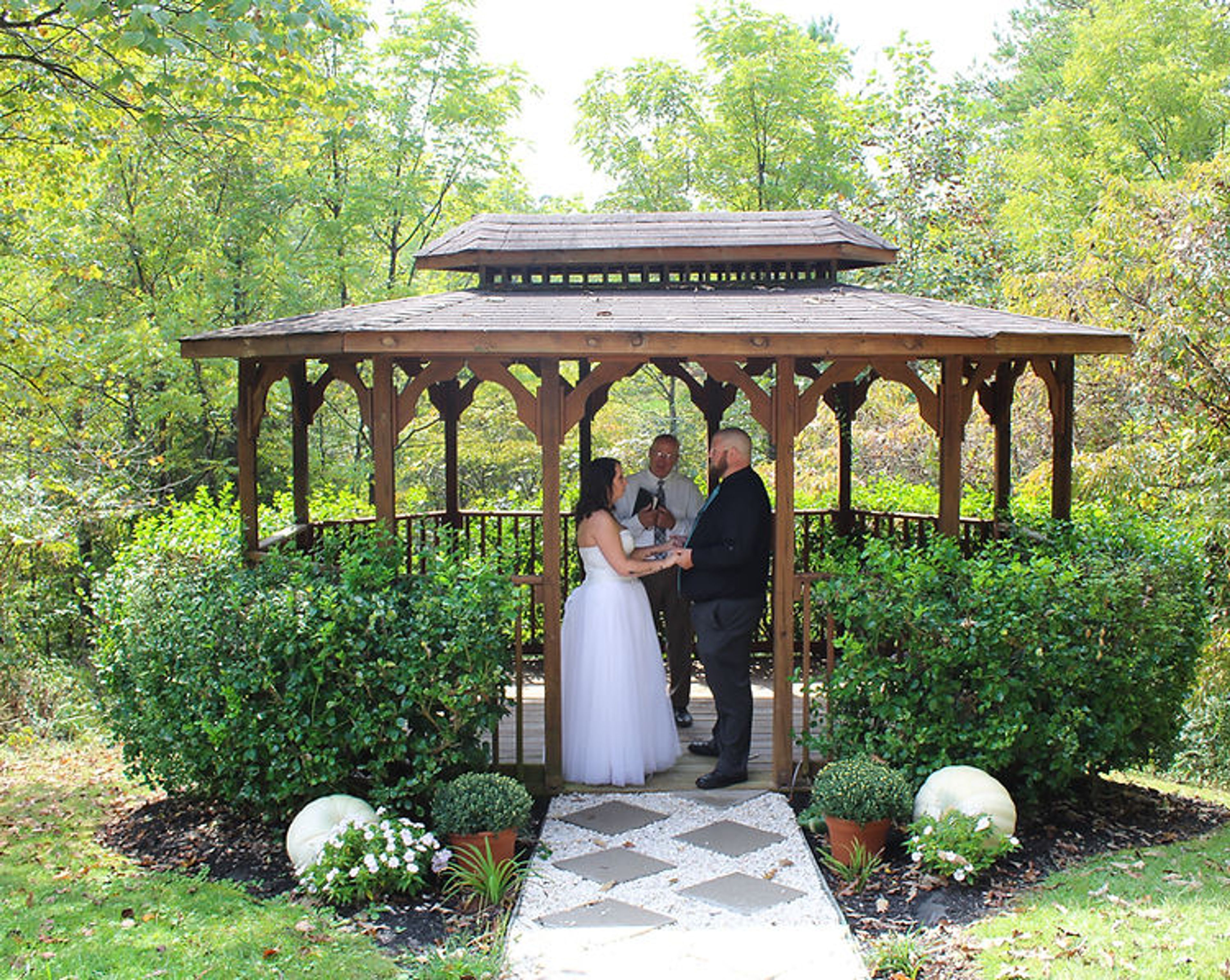 Featured photo from Above the Mist Gazebo Ceremonies
