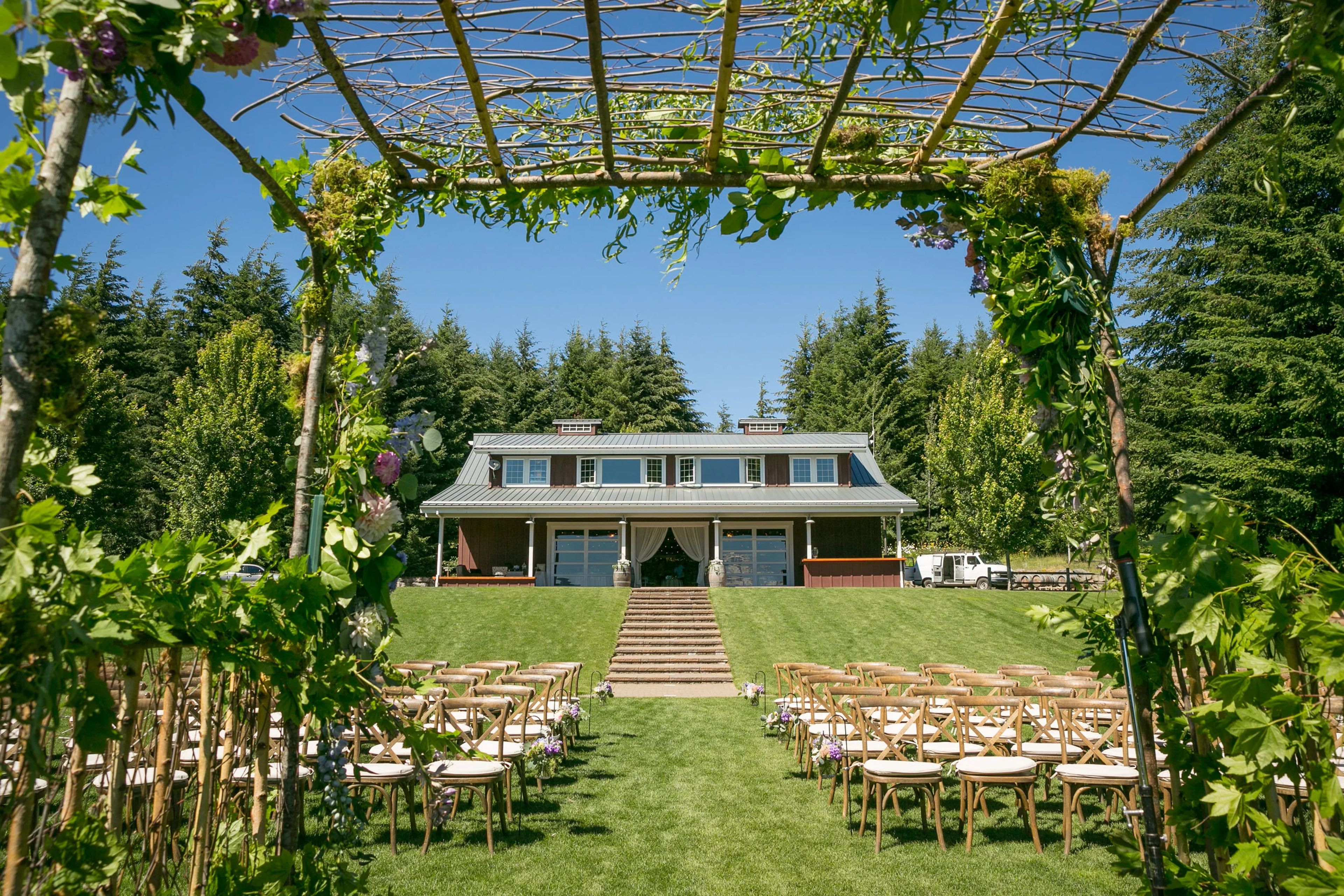 Featured photo from Gorge Crest Vineyards