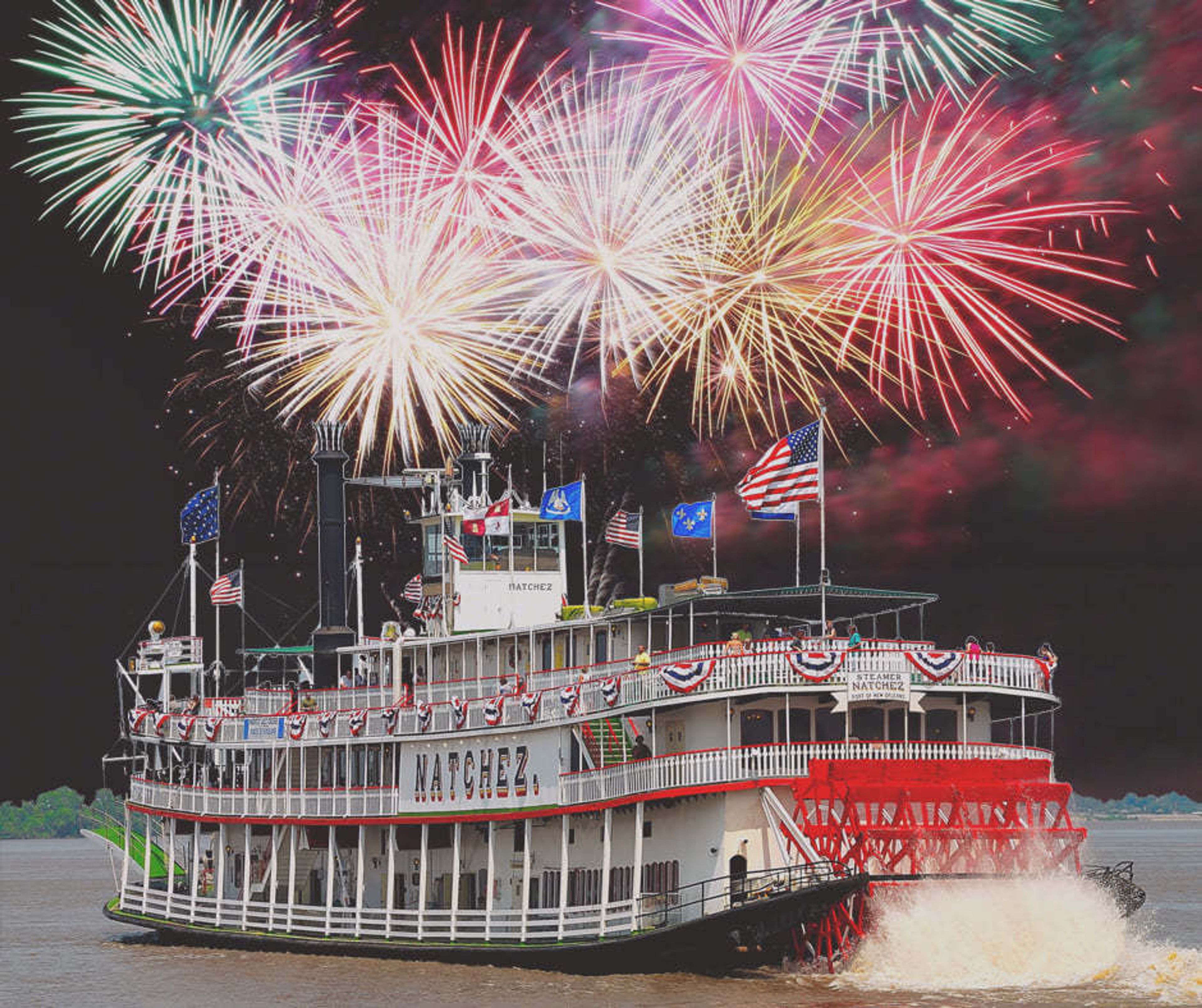 Cover photo of Steamboat Natchez