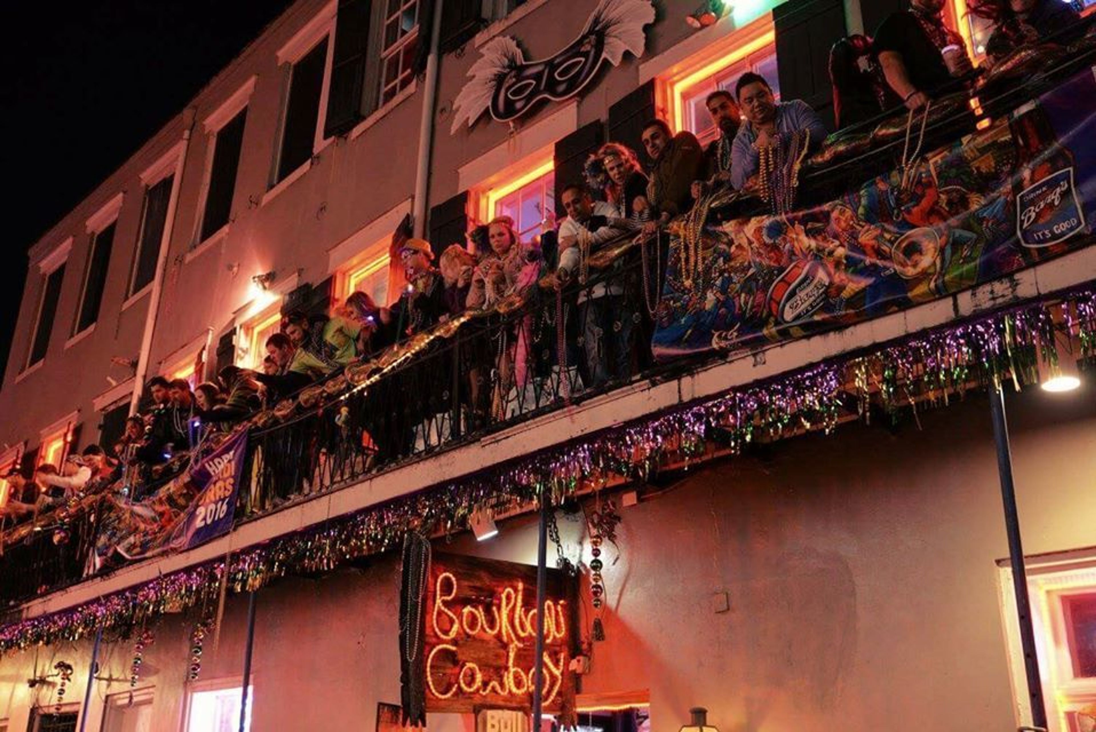 Cover photo of The Bourbon Cowboy - Bourbons Best Balconies and French Quarter Courtyards