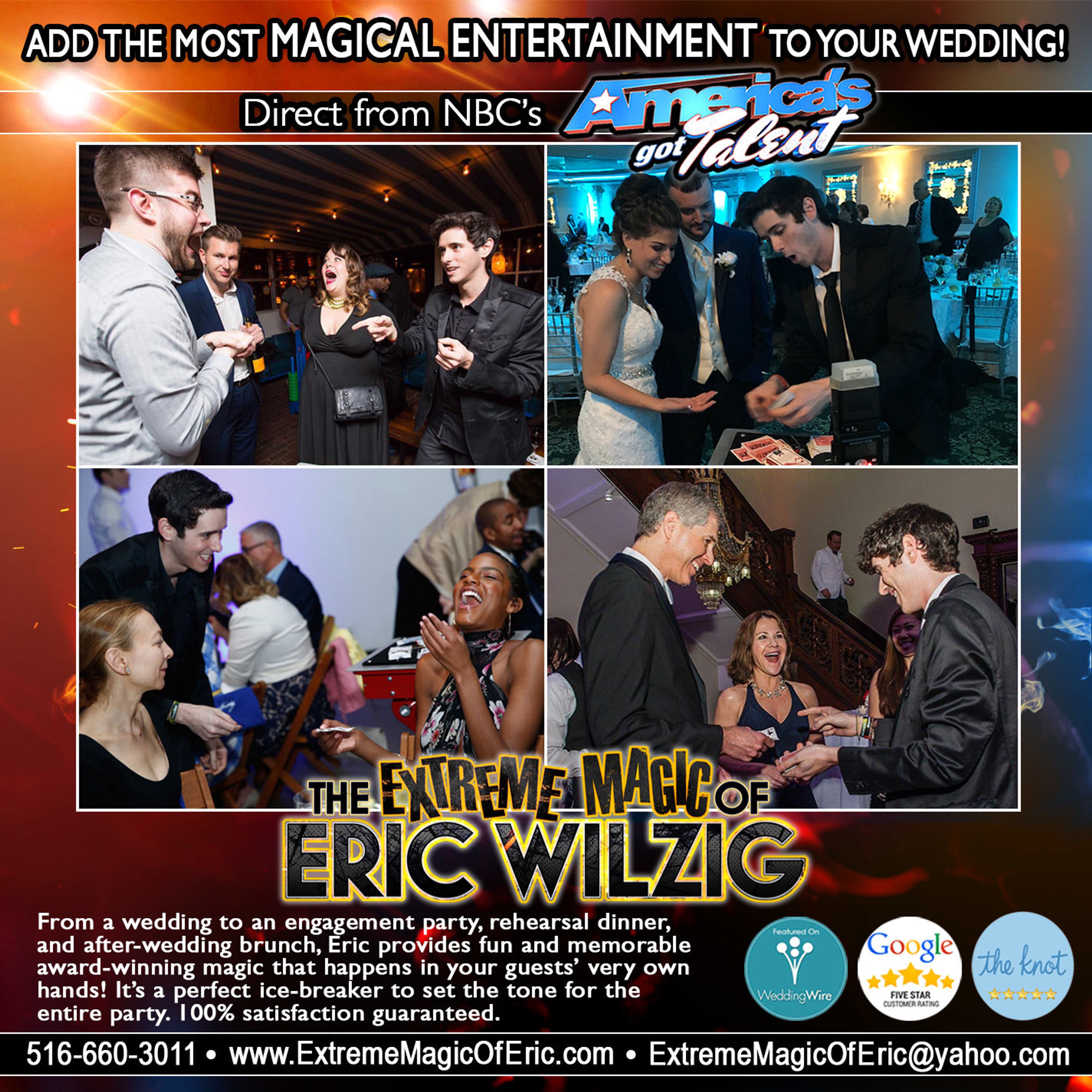 Cover photo of The Extreme Magic of Eric Wilzig