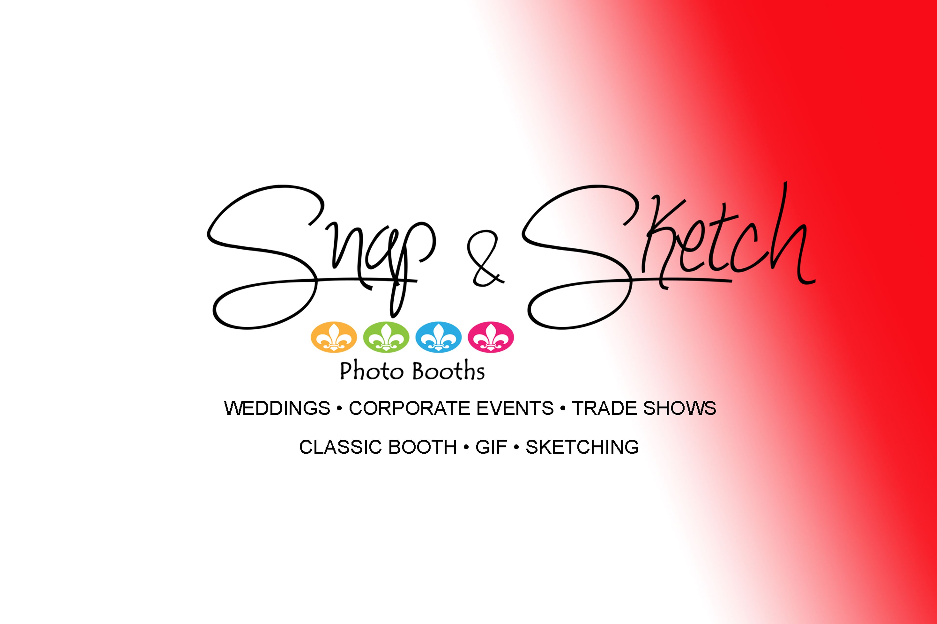 Cover photo of Snap And Sketch Photo Booths