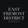 Logo for East Fremont District (Book the Block)