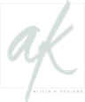 Logo for Alicia K Designs