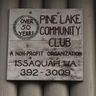 Logo for Pine Lake Community Club