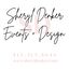 Logo for Sheryl Denker Events + Design