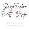 Logo for Sheryl Denker Events + Design