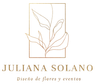 Logo for Juliana Solano Diseño de Flores y Eventos
