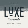 Logo for Luxe Events