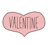 Logo for Valentine