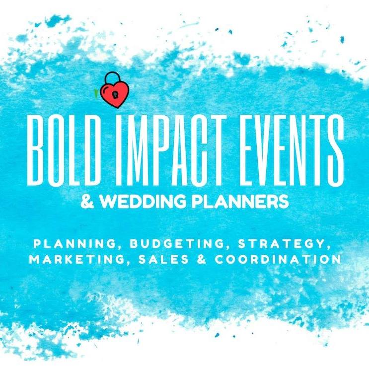 Logo for BOLD Impact Events and Wedding Planners