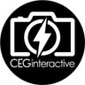 Logo for CEG Interactive Photo Booth Rental