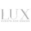 Logo for Lux Events and Design