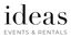 Logo for Ideas Events & Rentals