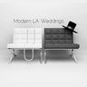 Logo for Modern L.A. Weddings