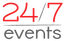 Logo for 24/7 Events