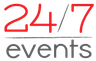 Logo for 24/7 Events