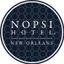 Logo for Nopsi Hotel, New Orleans
