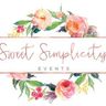 Logo for Sweet Simplicity Events